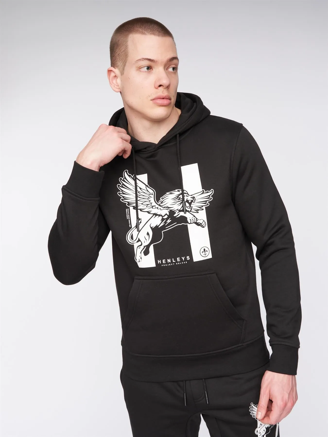Curveball Hoodie Black sold by Henleys product image thumbnail 3