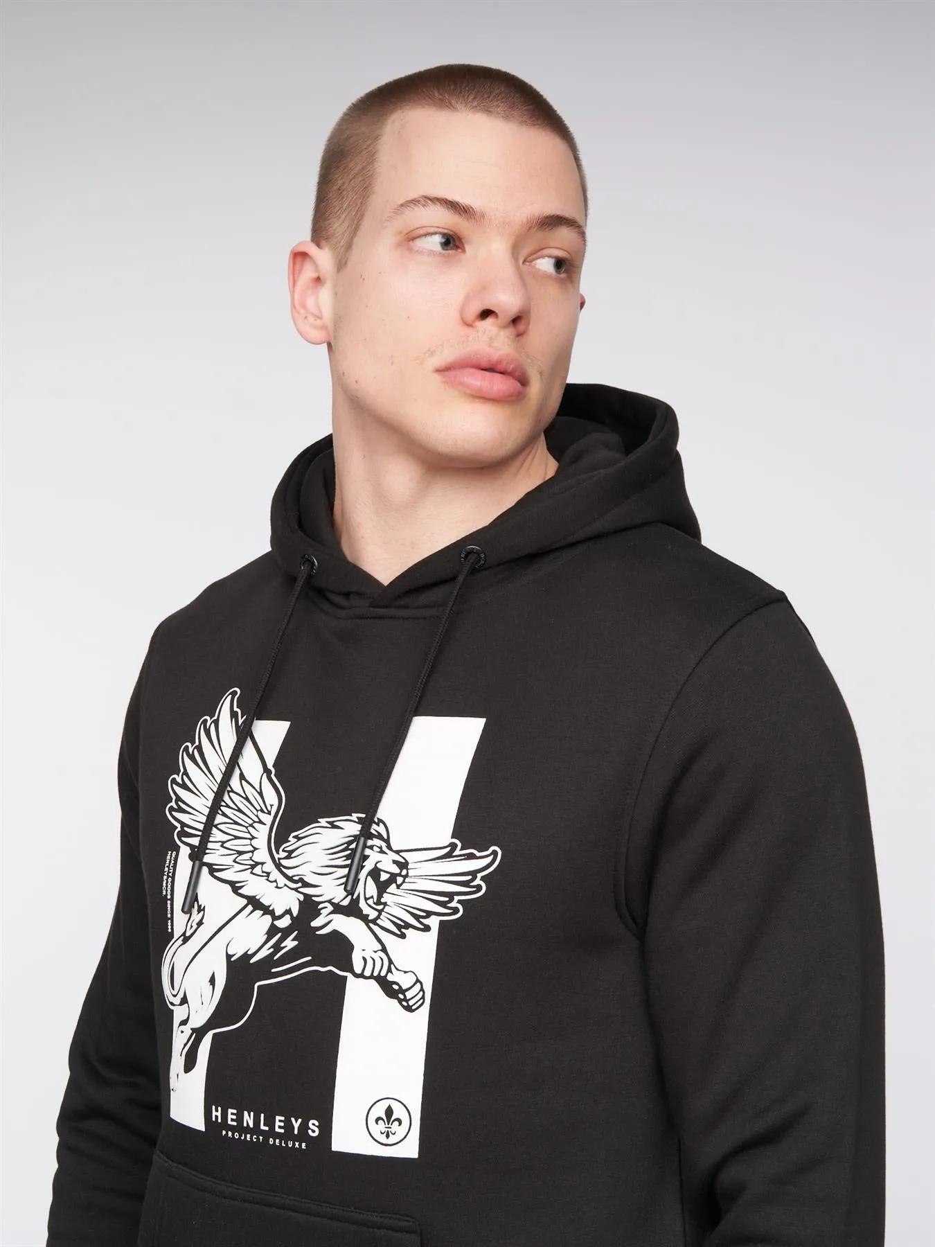Curveball Hoodie Black sold by Henleys product image thumbnail 5