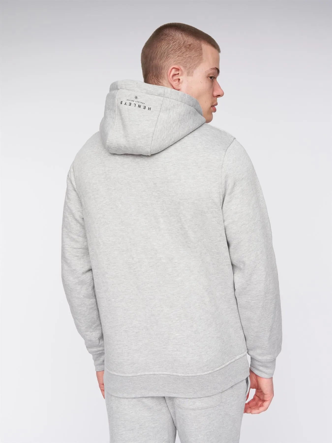 Curveball Hoodie Grey Marl sold by Henleys product image thumbnail 4