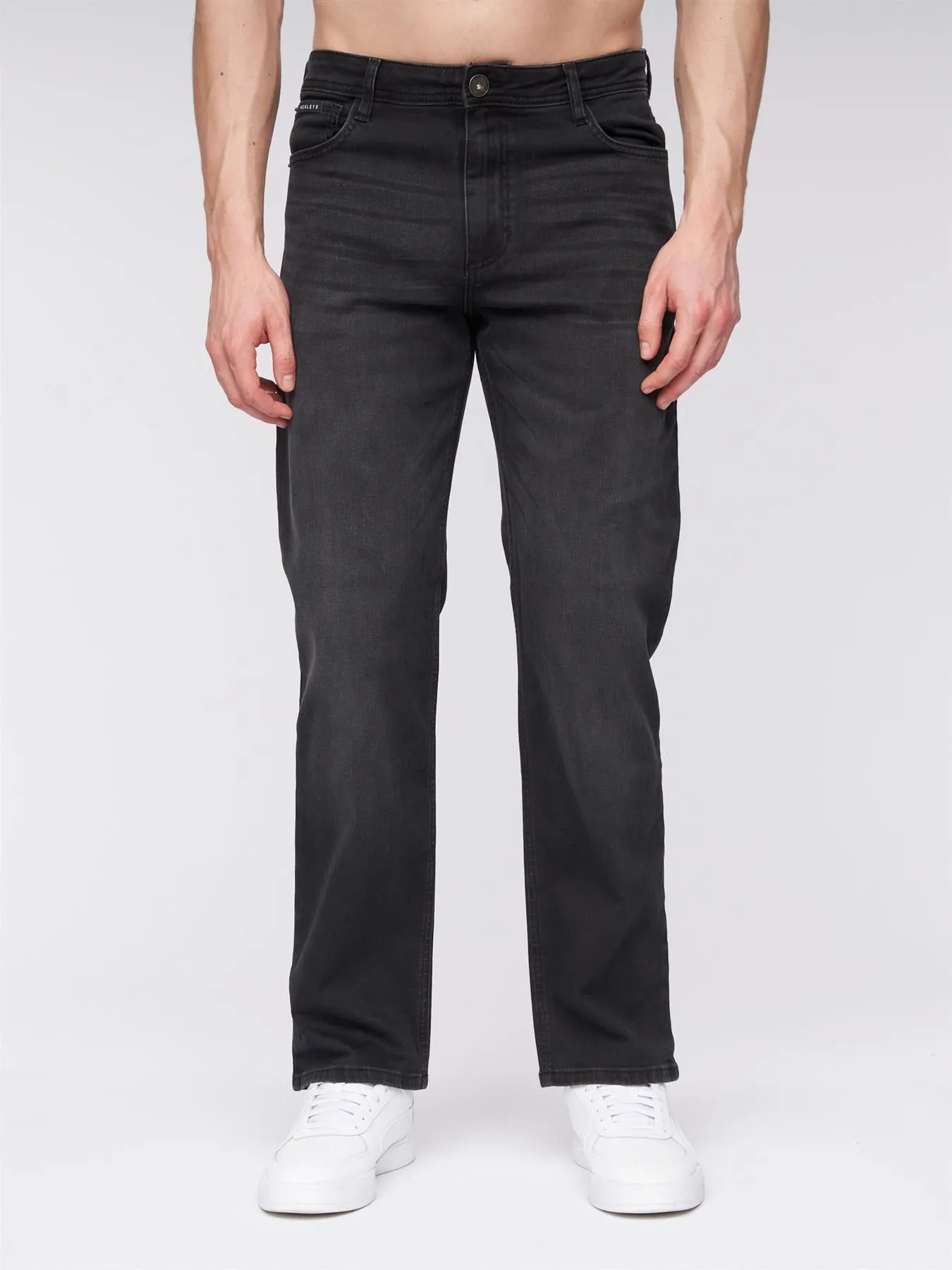 Breeze Straight Fit Jeans Black Wash sold by Henleys