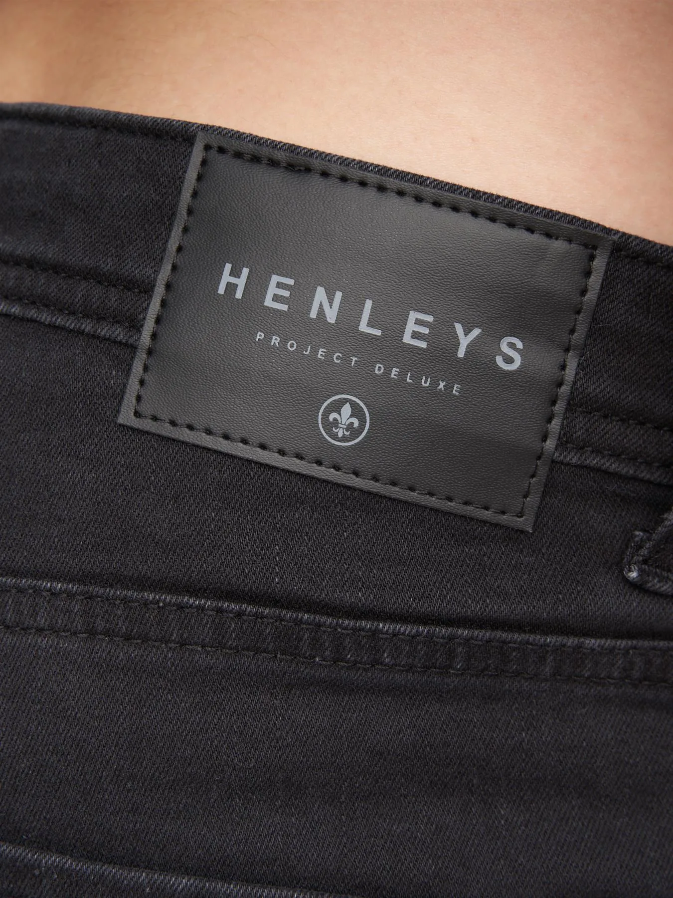 Breeze Straight Fit Jeans Black Wash sold by Henleys product image thumbnail 5