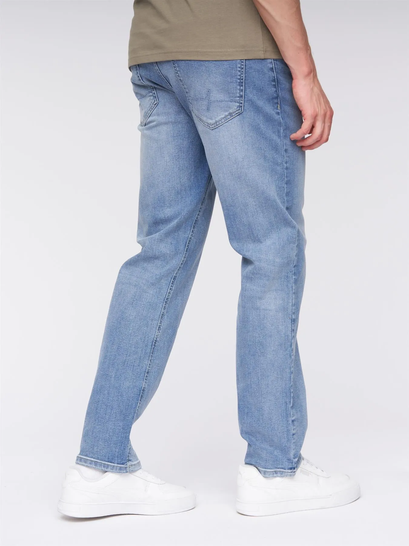 Breeze Straight Fit Jeans Light Wash sold by Henleys product image thumbnail 4