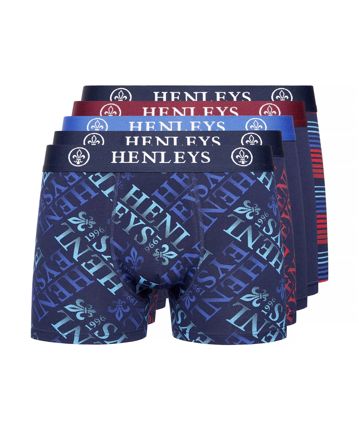 Rutling Boxers 5pk Assorted sold by Henleys