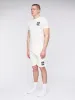 Aitchen Jog Shorts Off White sold by Henleys