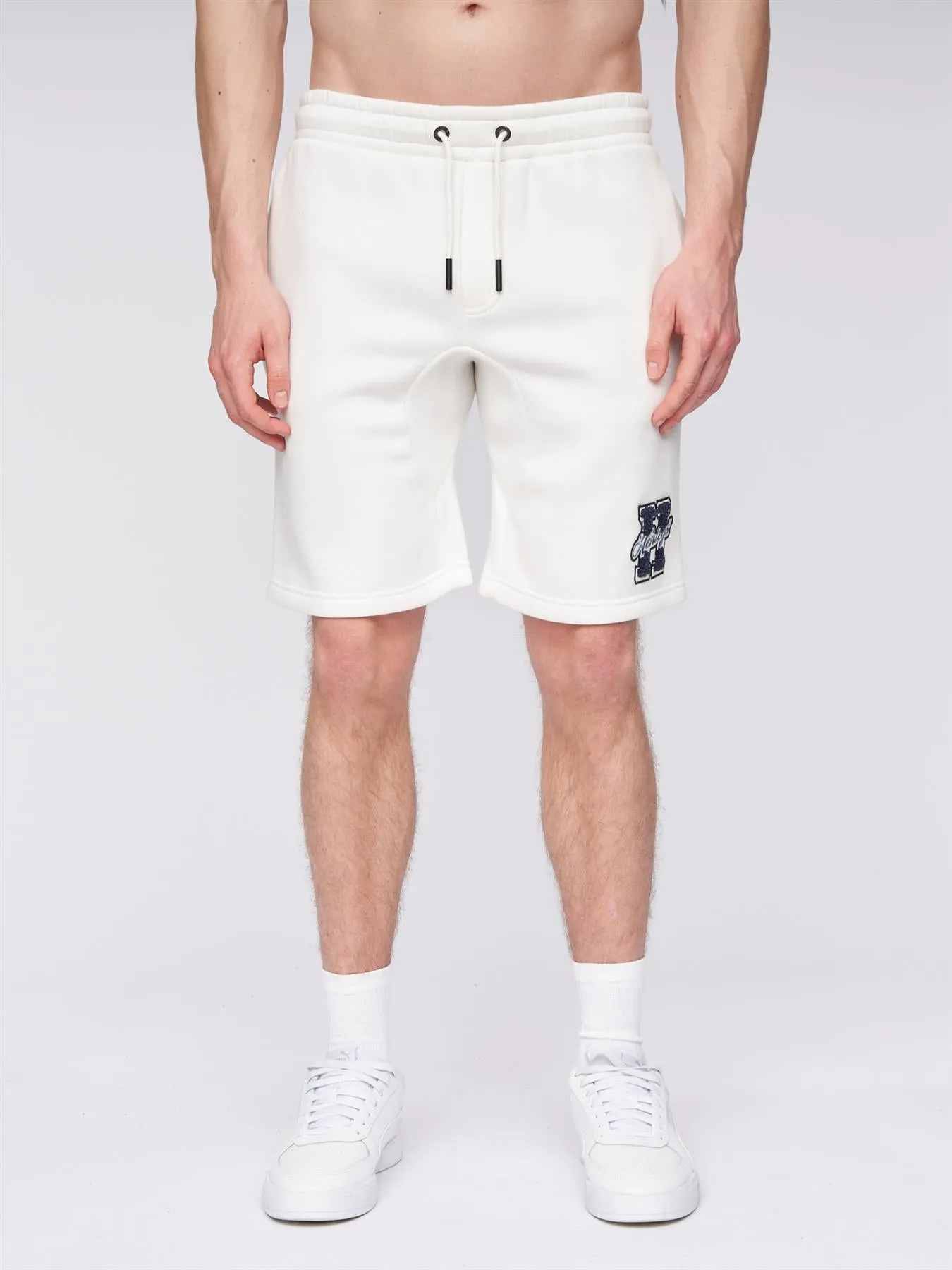 Aitchen Jog Shorts Off White sold by Henleys