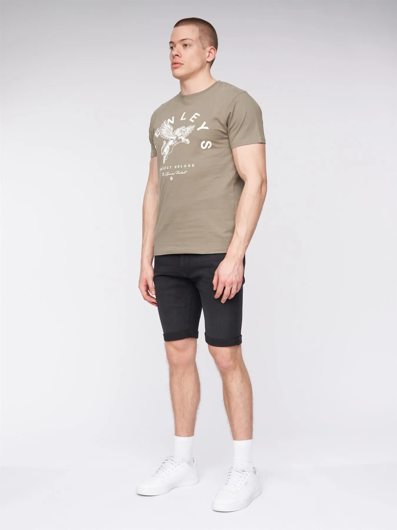 Flex Denim Shorts Black Wash sold by Henleys product image thumbnail 2