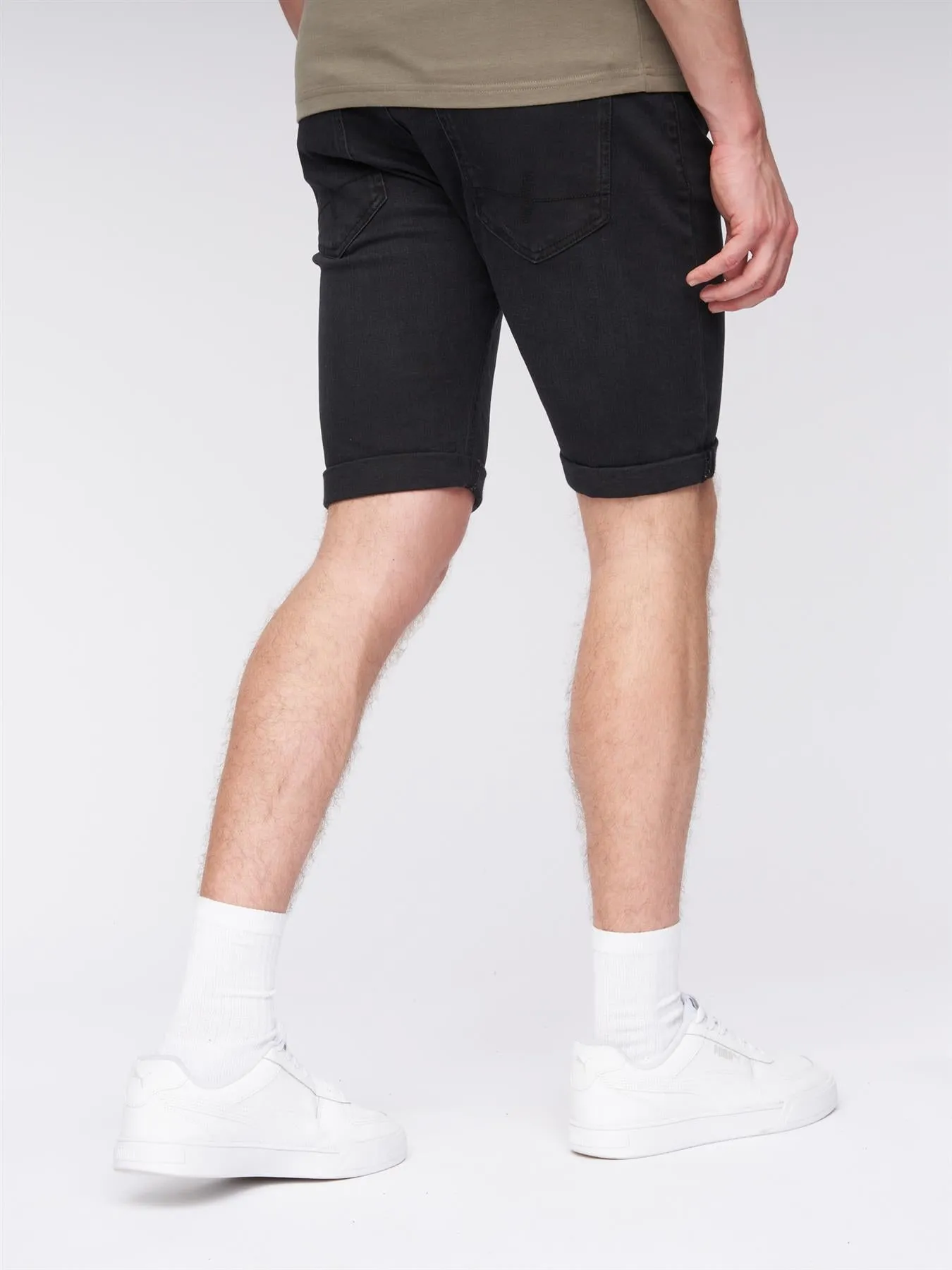 Flex Denim Shorts Black Wash sold by Henleys product image thumbnail 4