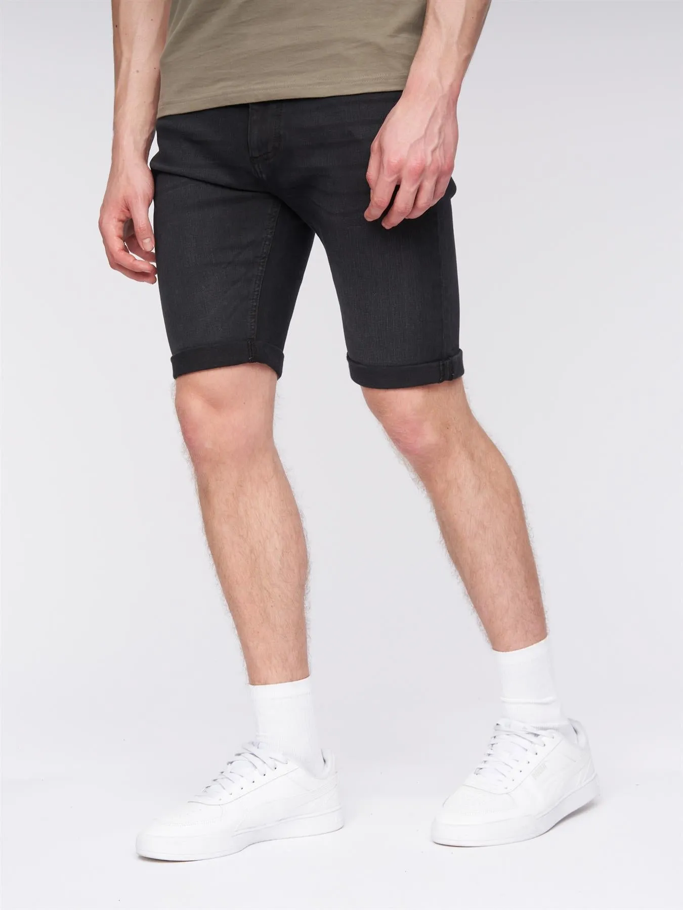 Flex Denim Shorts Black Wash sold by Henleys product image thumbnail 3