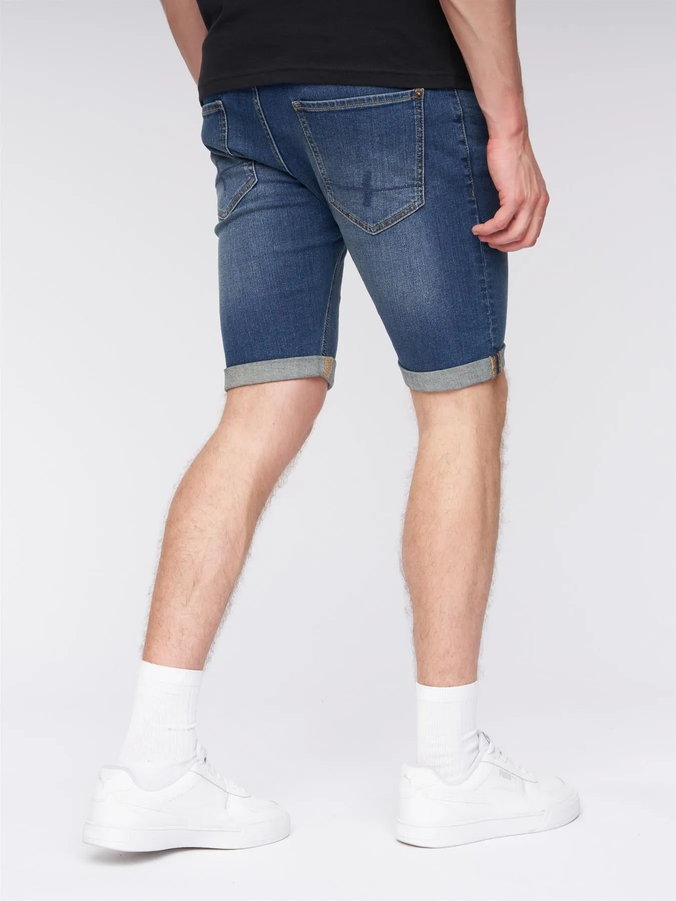 Flex Denim Shorts Stone Wash sold by Henleys product image thumbnail 4