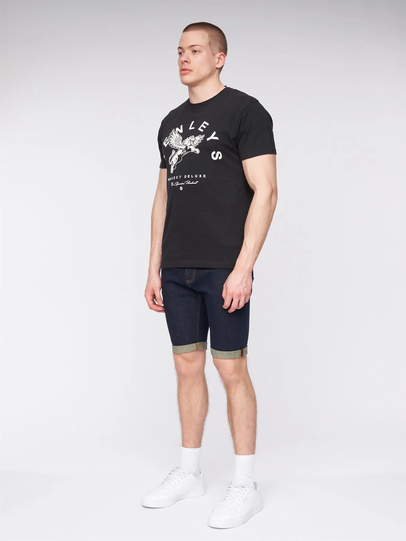 Flex Denim Shorts Raw sold by Henleys product image thumbnail 2