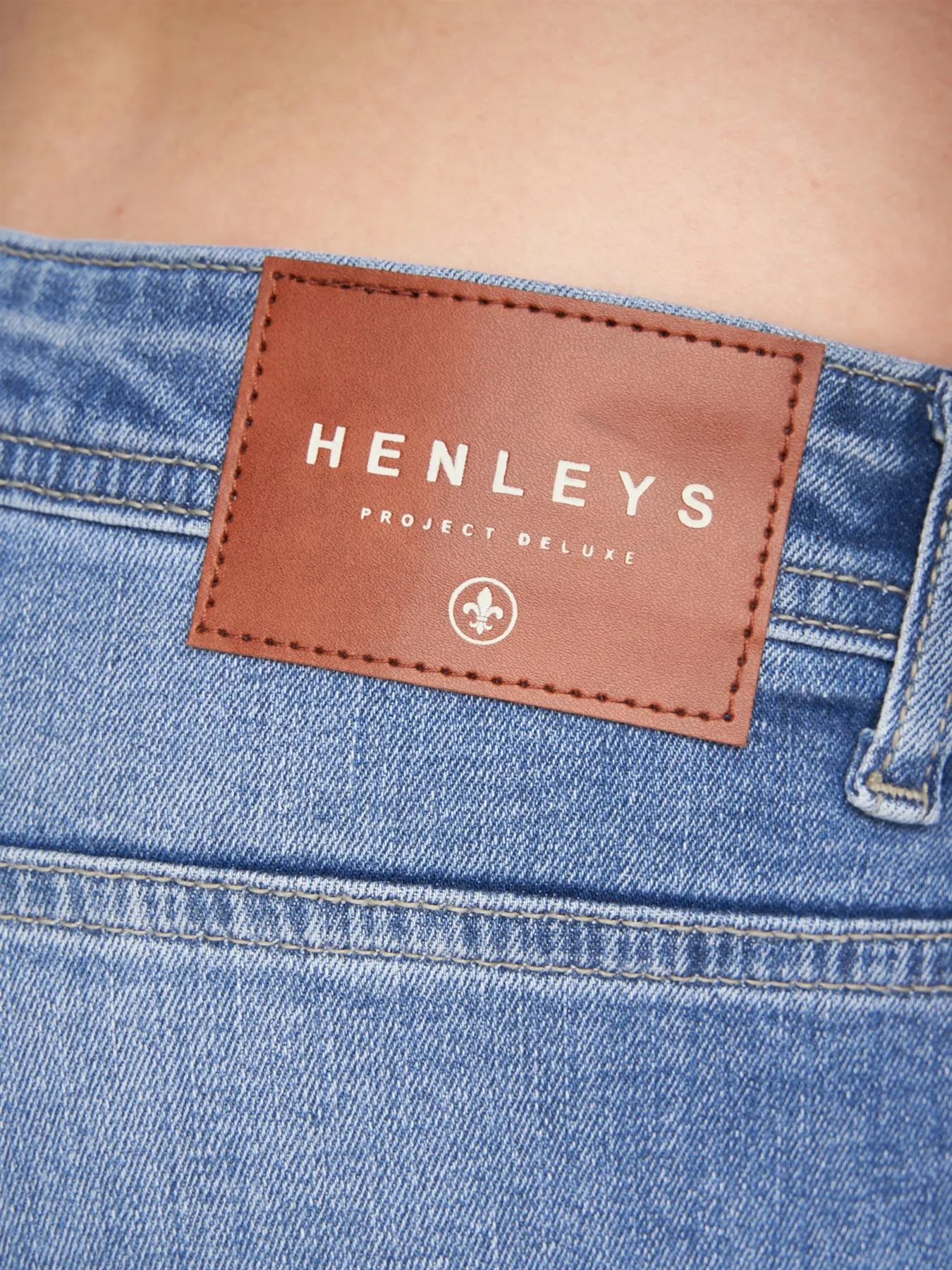 Flex Denim Shorts Light Wash sold by Henleys product image thumbnail 5