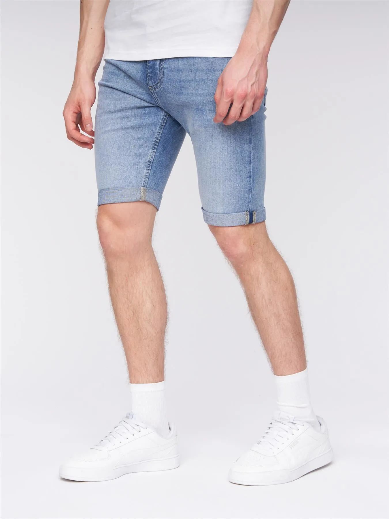 Flex Denim Shorts Light Wash sold by Henleys product image thumbnail 3