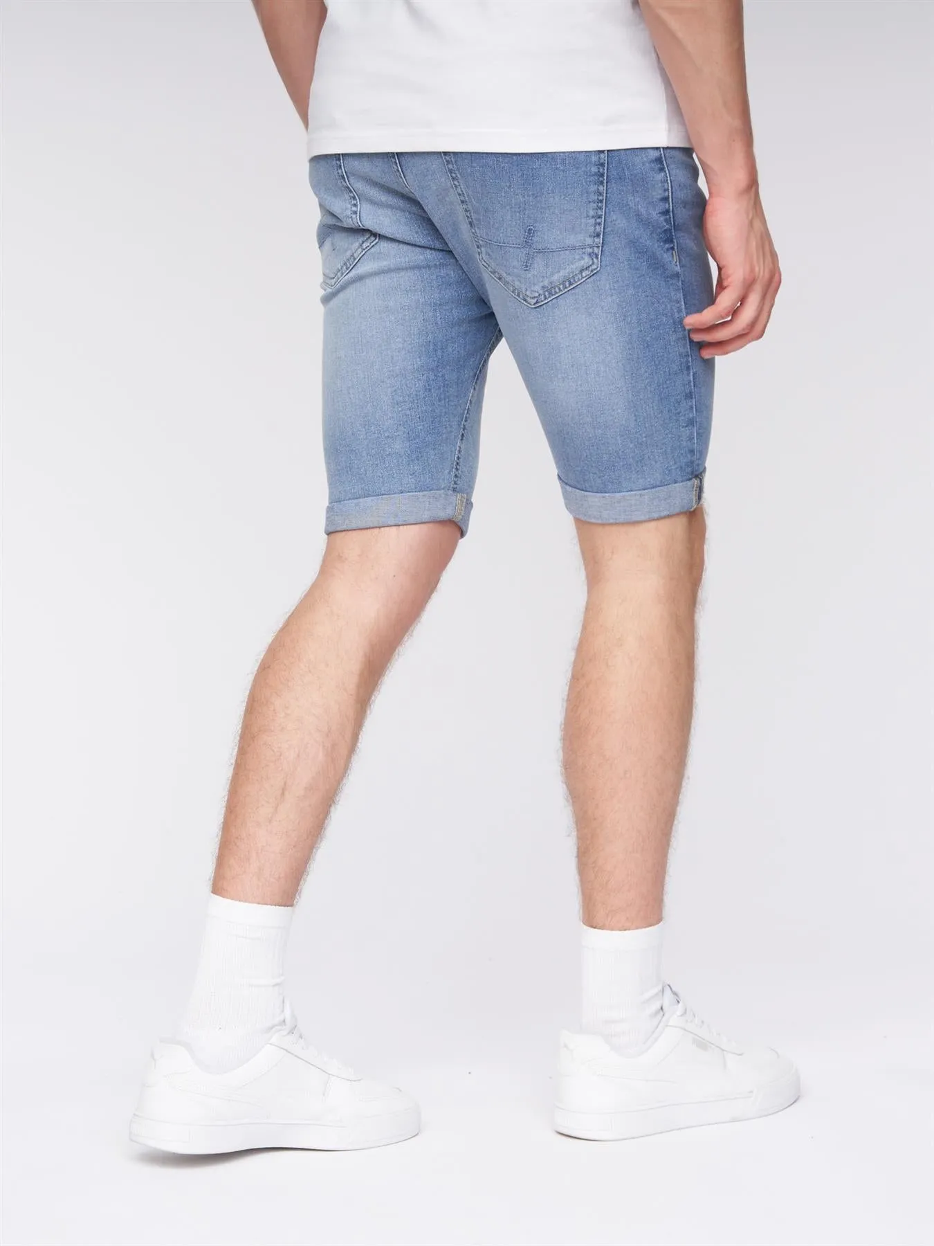 Flex Denim Shorts Light Wash sold by Henleys product image thumbnail 4
