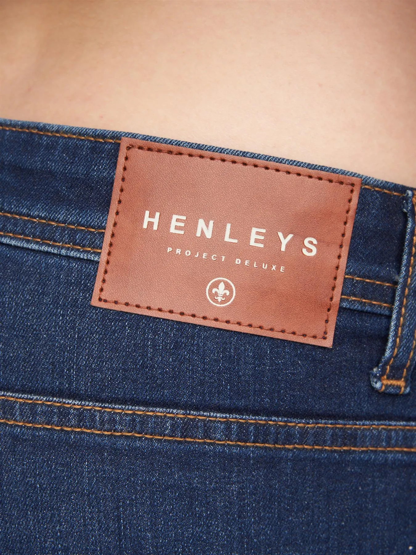 Flex Denim Shorts Dark Wash sold by Henleys product image thumbnail 5