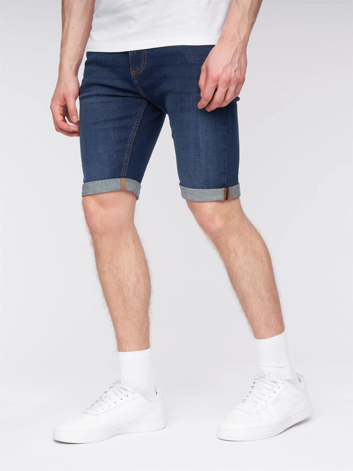 Flex Denim Shorts Dark Wash sold by Henleys product image thumbnail 3
