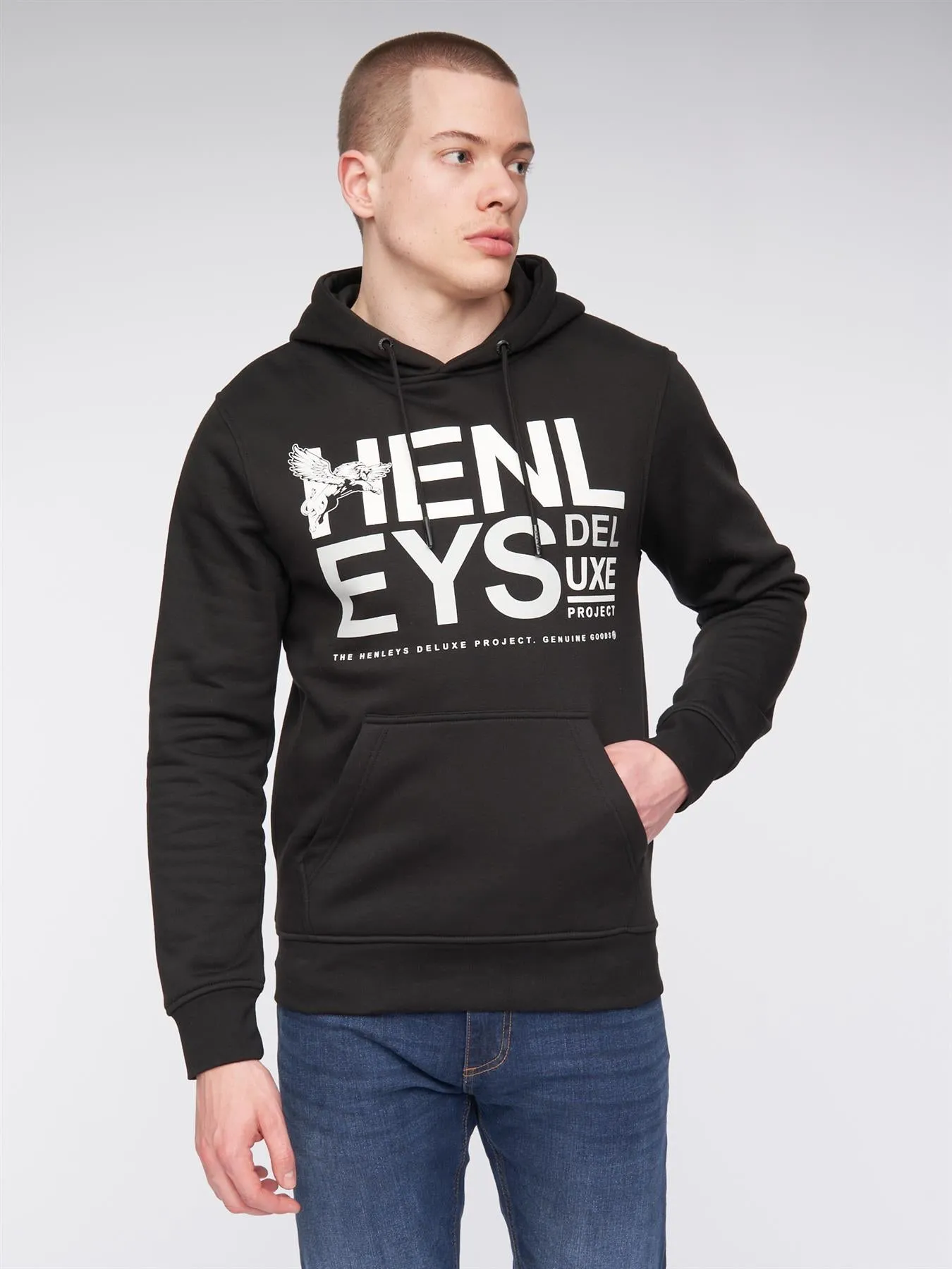 Classhen Hoodie Black sold by Henleys product image thumbnail 3