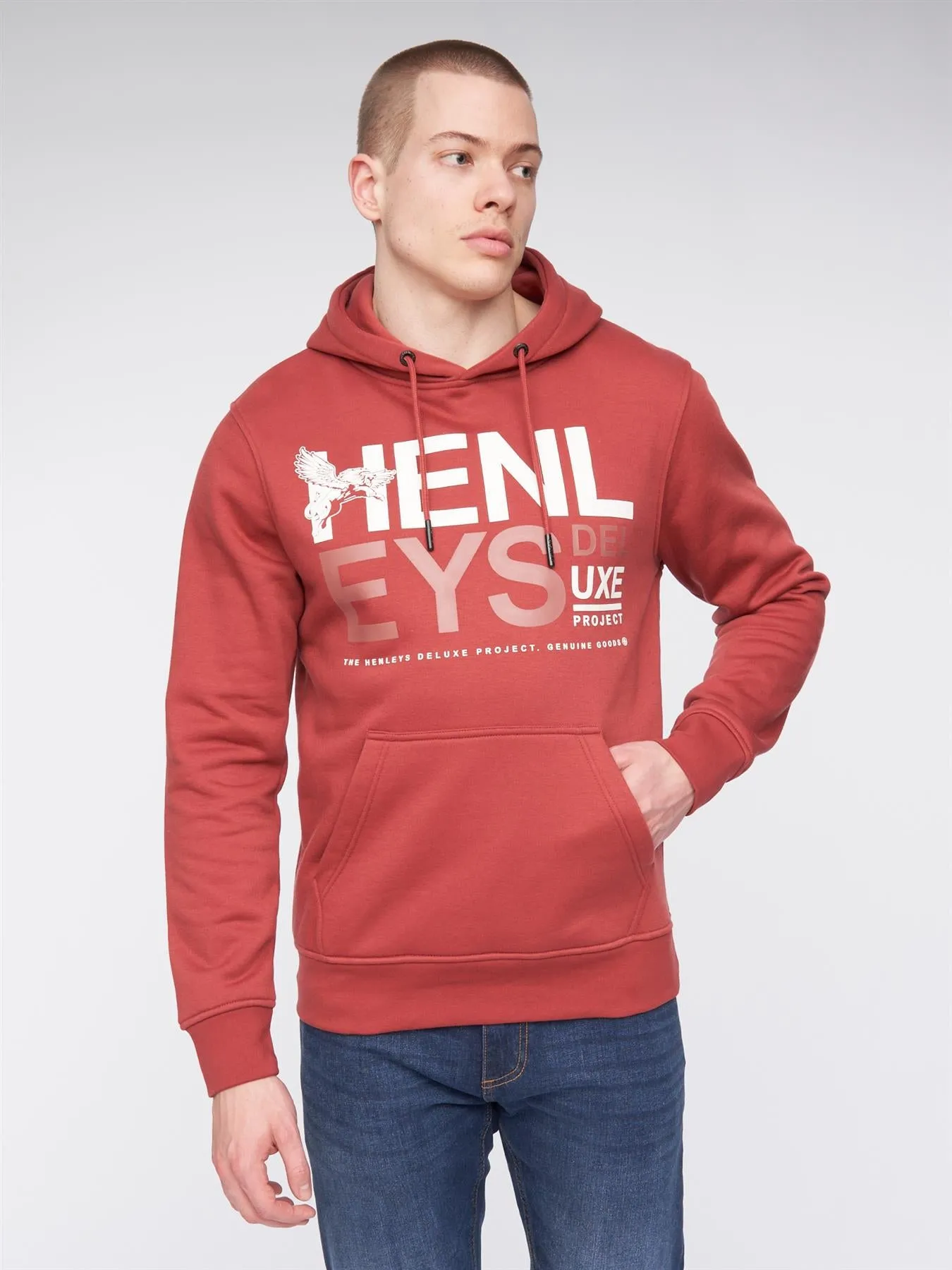 Classhen Hoodie Deep Red sold by Henleys product image thumbnail 3