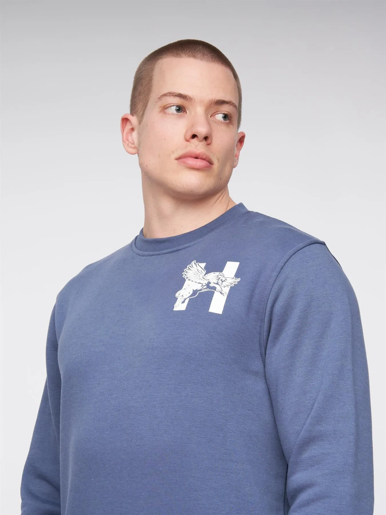 Morehen Crew Sweat Deep Blue sold by Henleys product image thumbnail 5