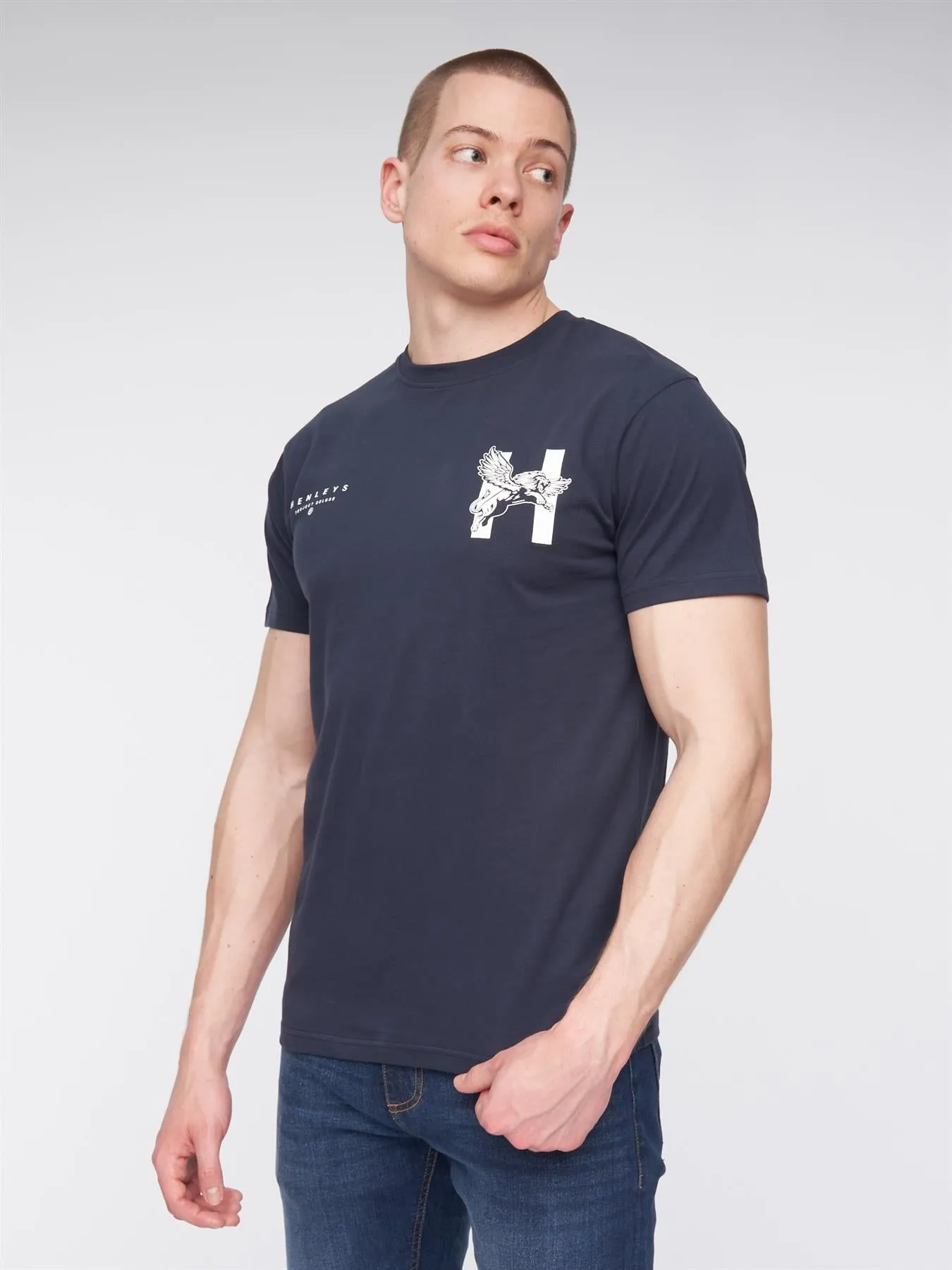 Kilhen T-Shirt Navy sold by Henleys product image thumbnail 3