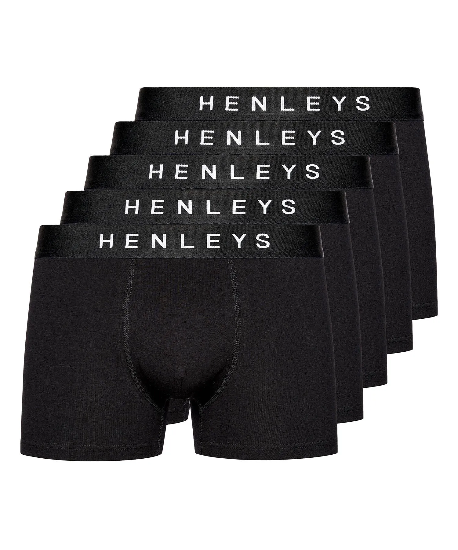 Coalink Boxers 5pk Black sold by Henleys