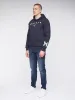 Hentyme Hoodie Navy sold by Henleys
