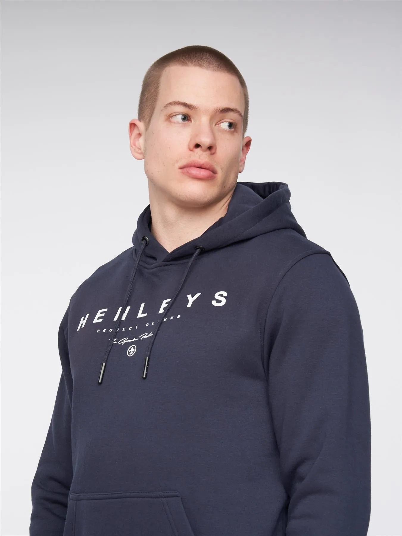 Hentyme Hoodie Navy sold by Henleys product image thumbnail 5