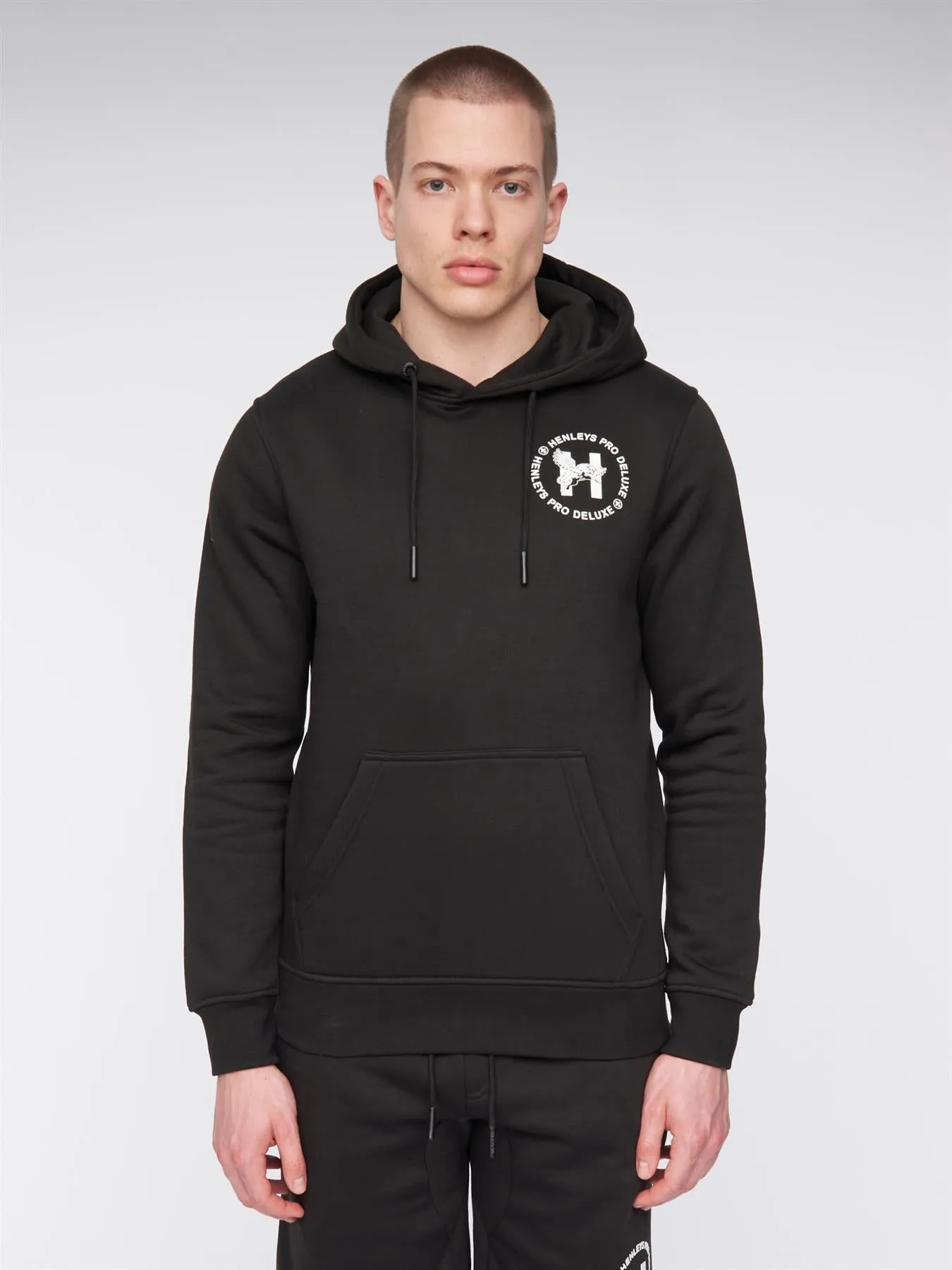 Metafone Hoodie Black sold by Henleys