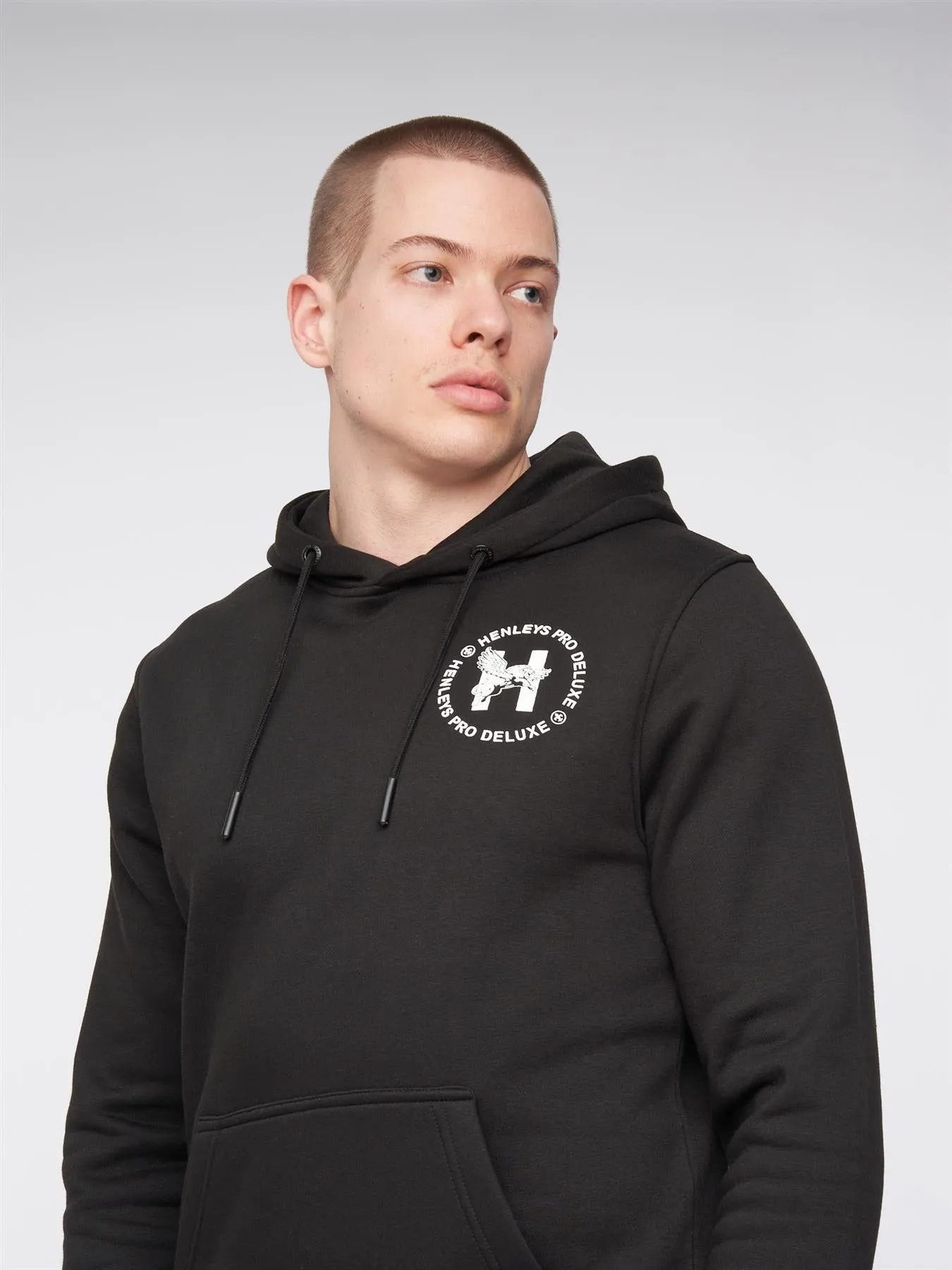 Metafone Hoodie Black sold by Henleys product image thumbnail 5