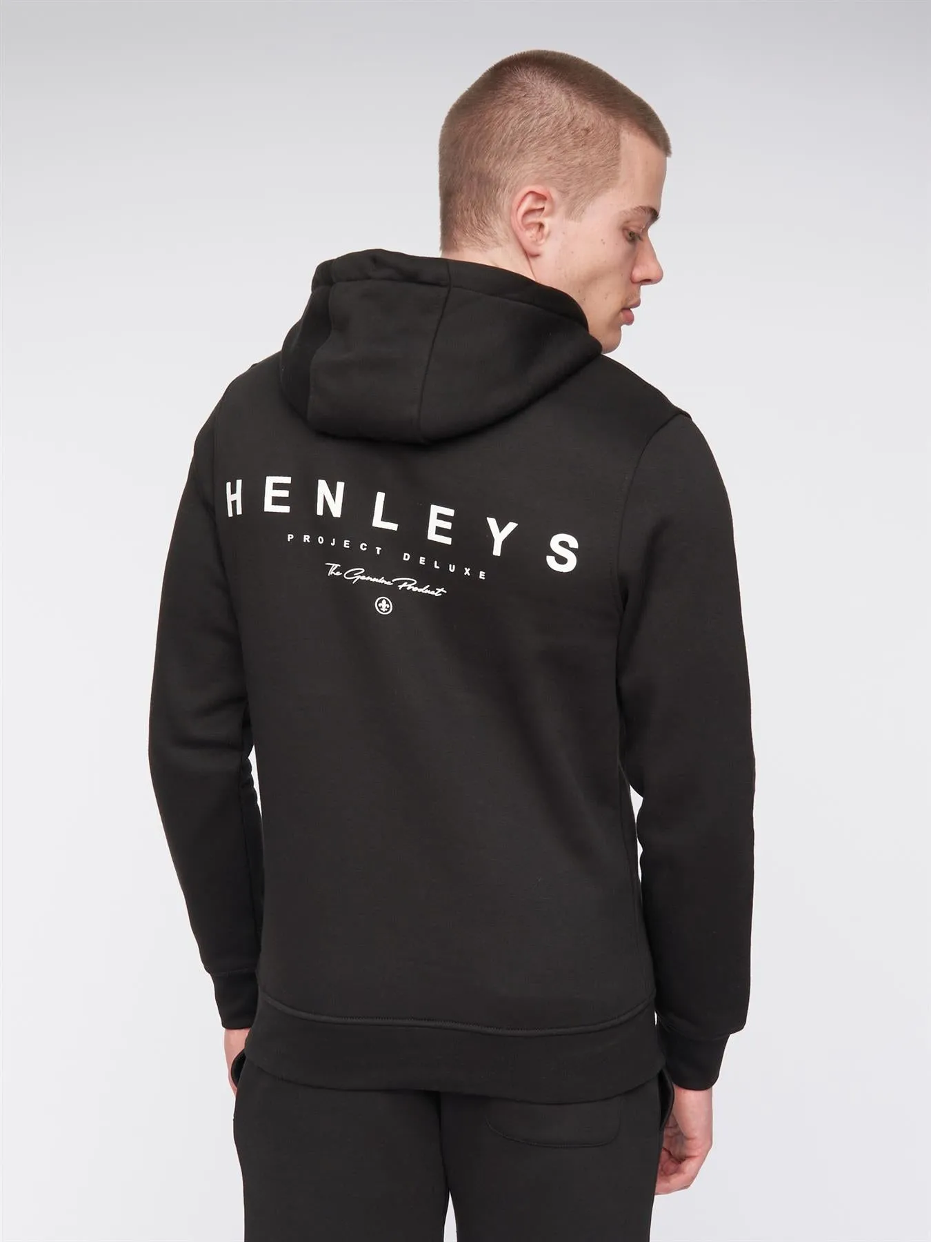 Metafone Hoodie Black sold by Henleys product image thumbnail 4