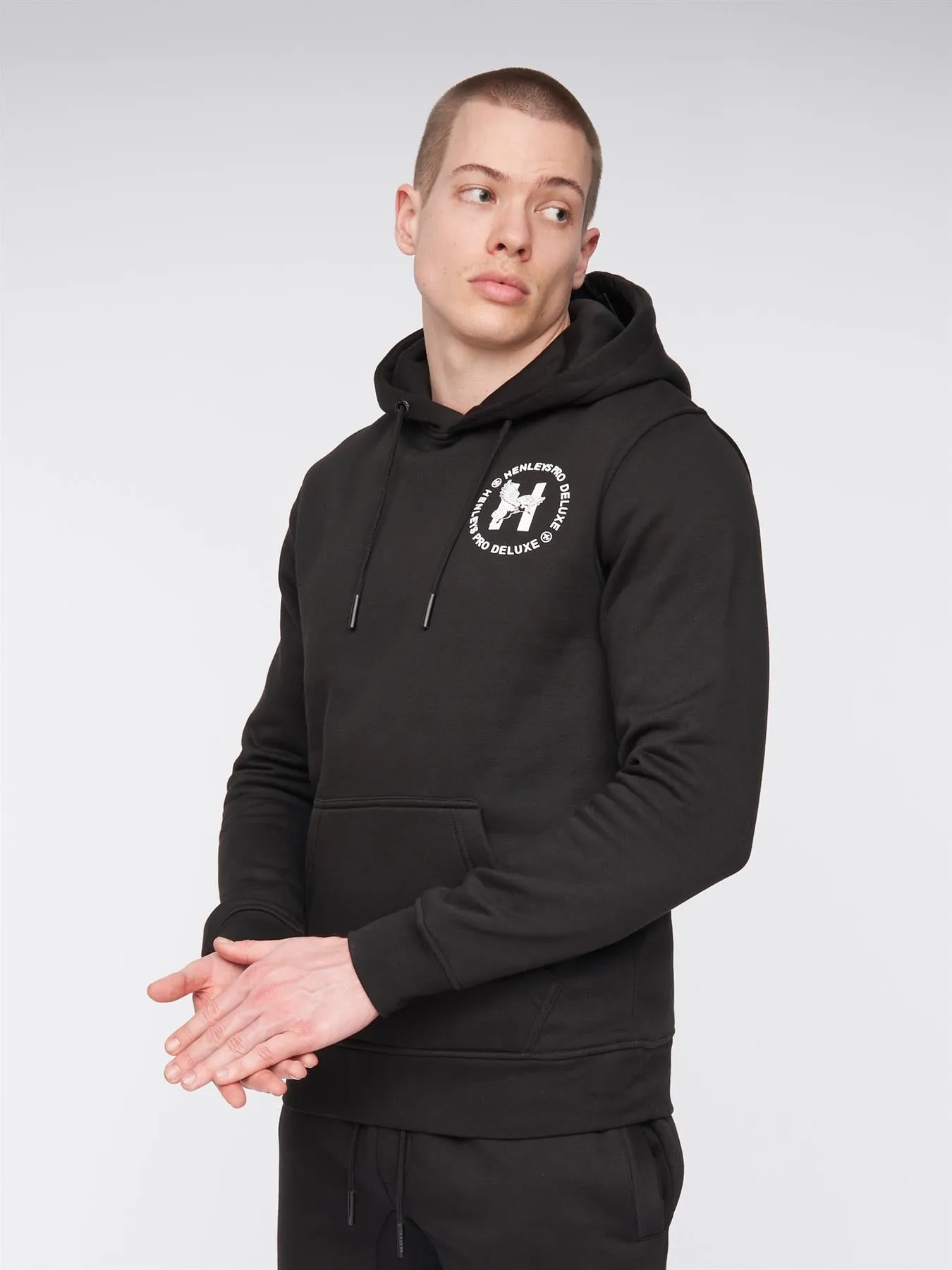 Metafone Hoodie Black sold by Henleys product image thumbnail 3
