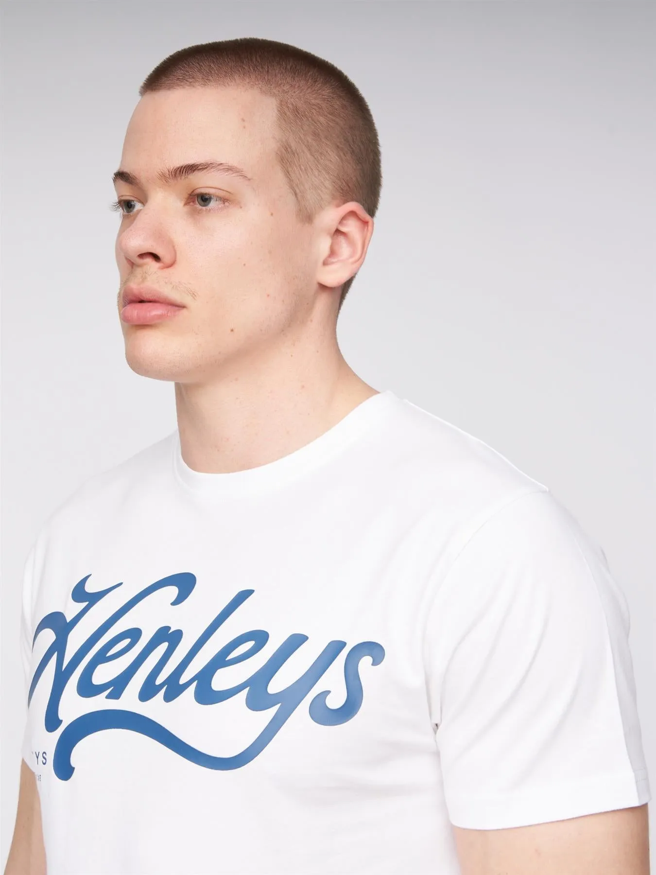 Scripthen T-Shirt White sold by Henleys product image thumbnail 5