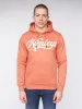 Scripthen Hoodie Brick Red sold by Henleys