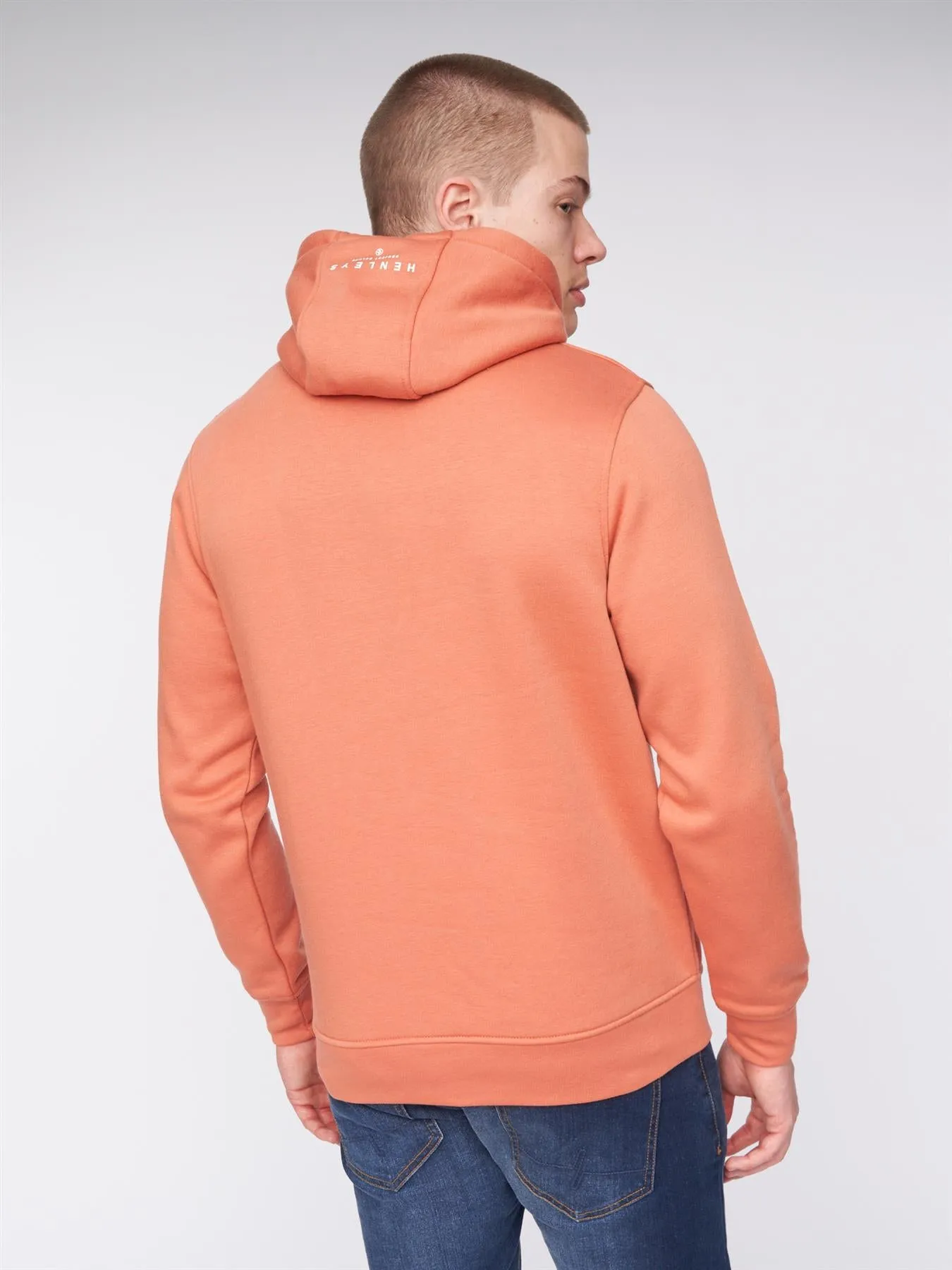 Scripthen Hoodie Brick Red sold by Henleys product image thumbnail 4