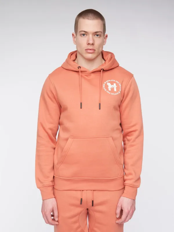 Metafone Hoodie Brick Red sold by Henleys