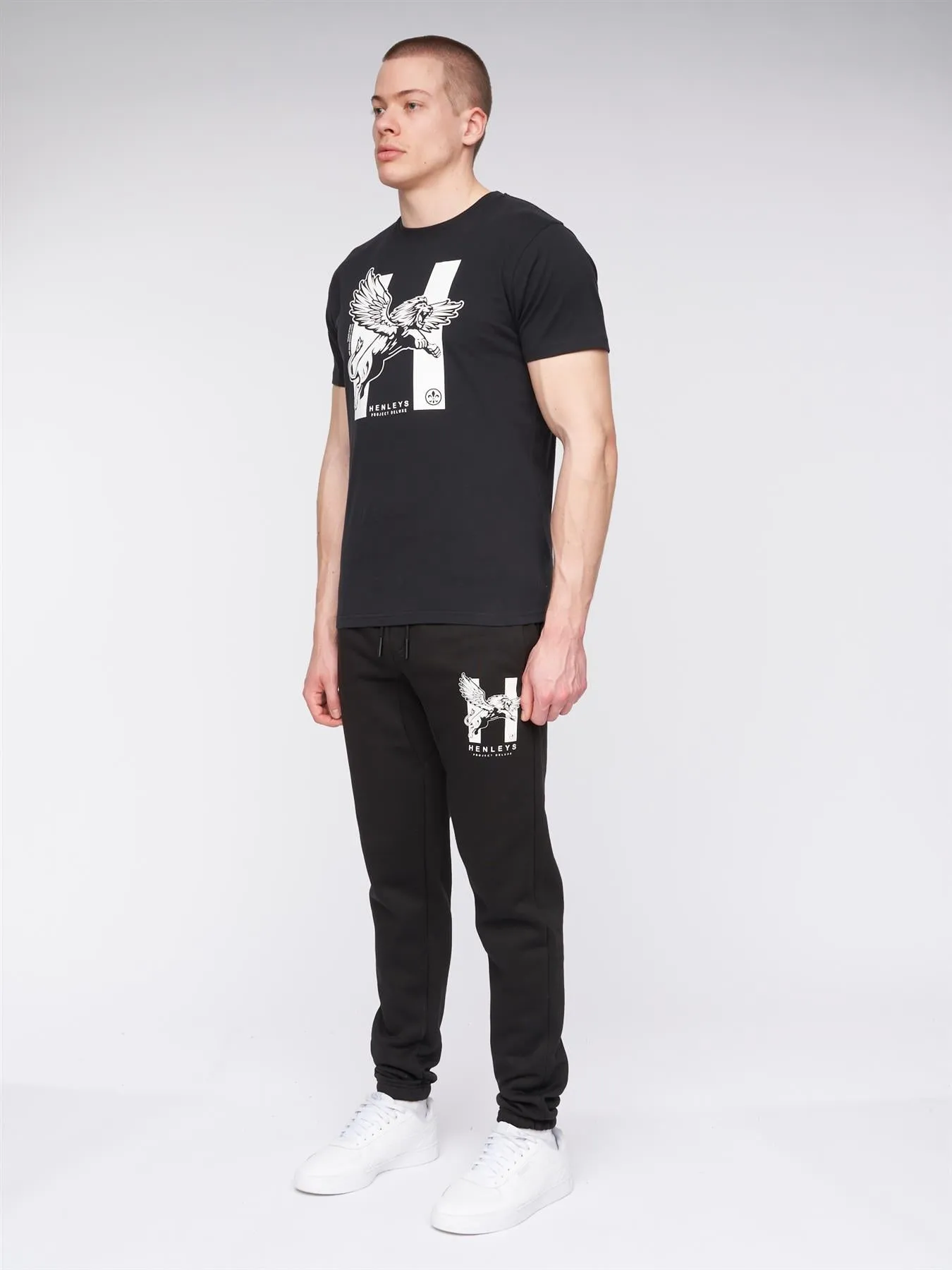 Curveball Joggers Black sold by Henleys product image thumbnail 3