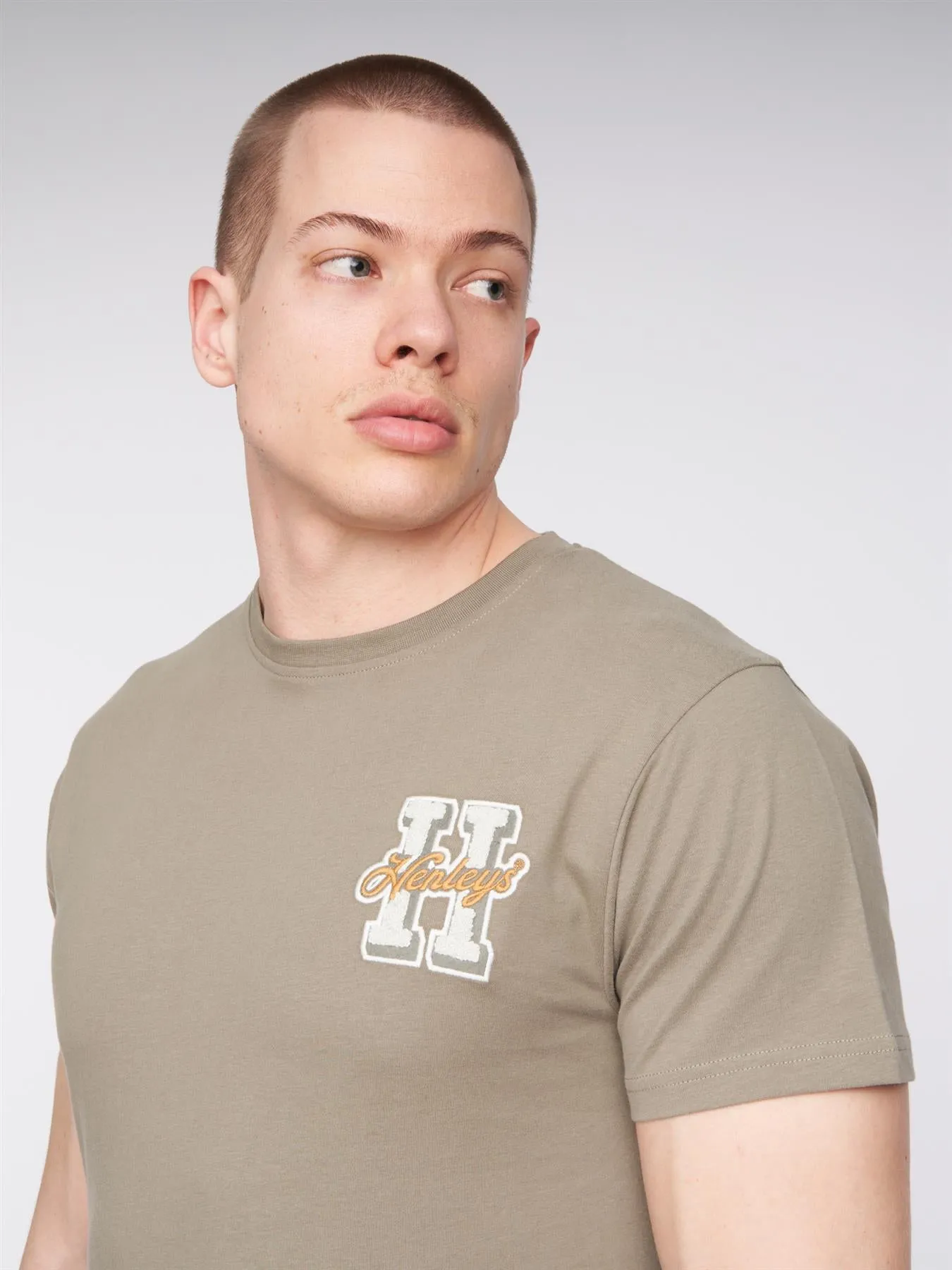 Aitchen T-Shirt Dusky Olive sold by Henleys product image thumbnail 5
