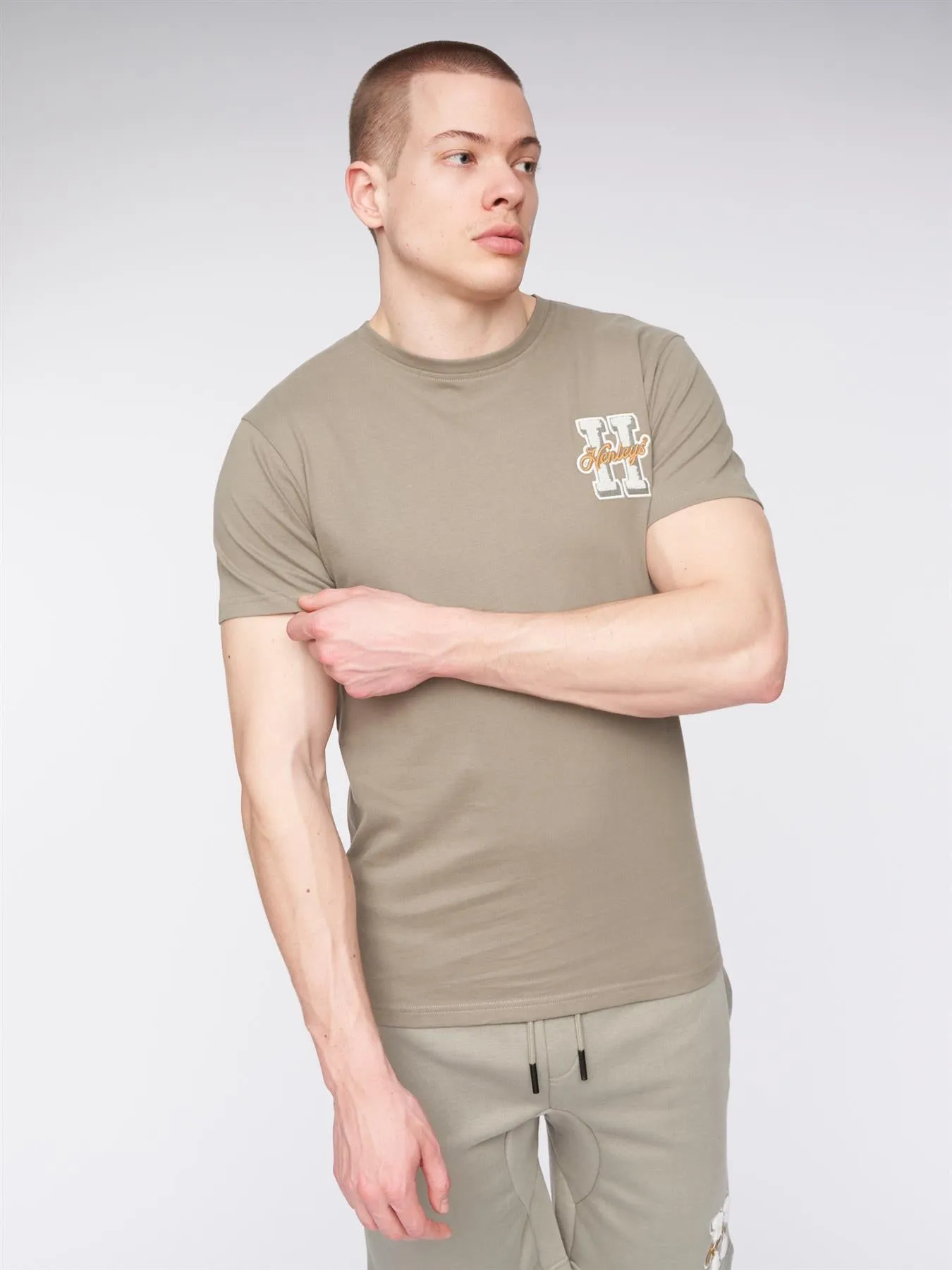 Aitchen T-Shirt Dusky Olive sold by Henleys product image thumbnail 3