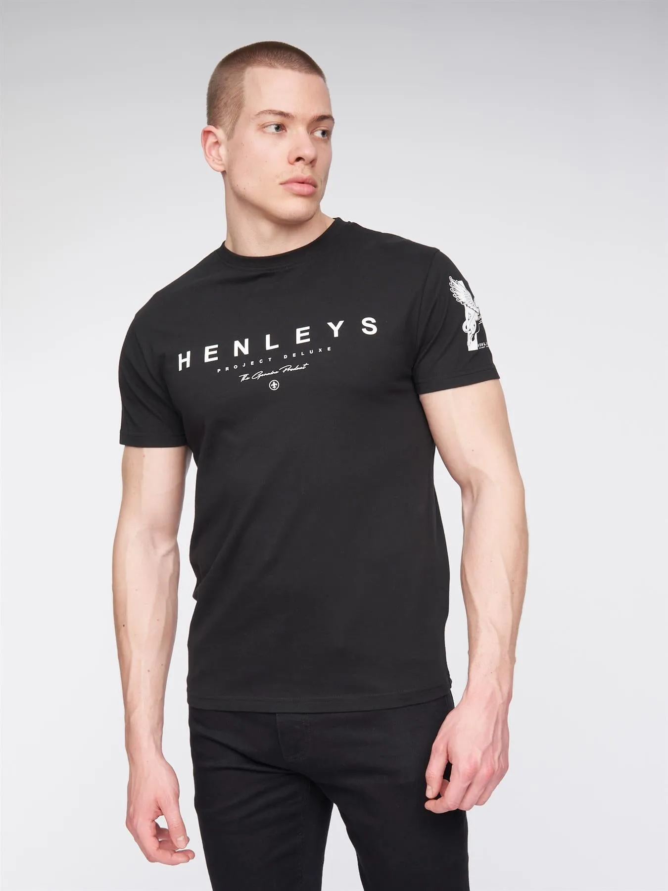 Hentyme T-Shirt Black sold by Henleys product image thumbnail 3