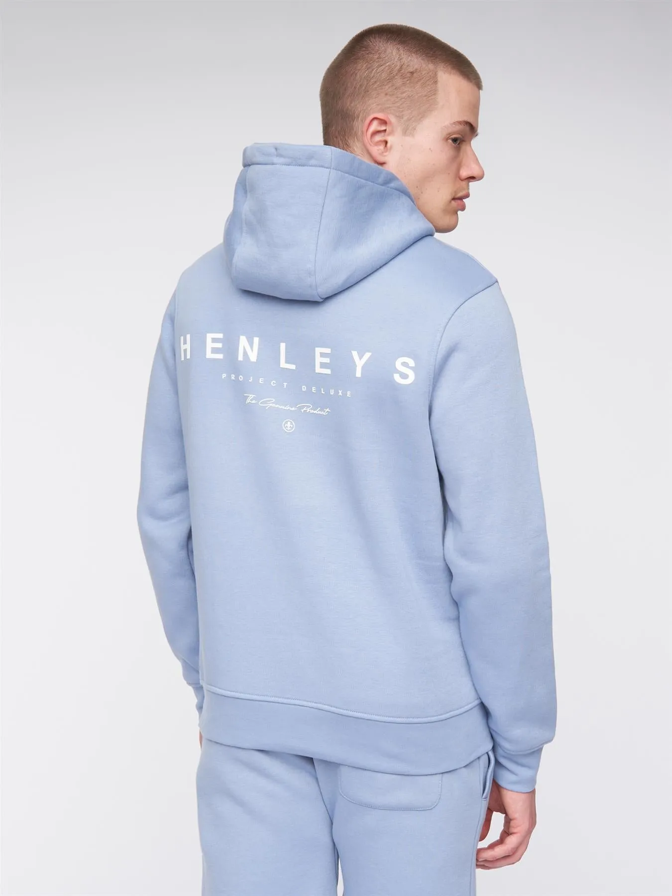 Metafone Hoodie Steel Blue sold by Henleys product image thumbnail 4