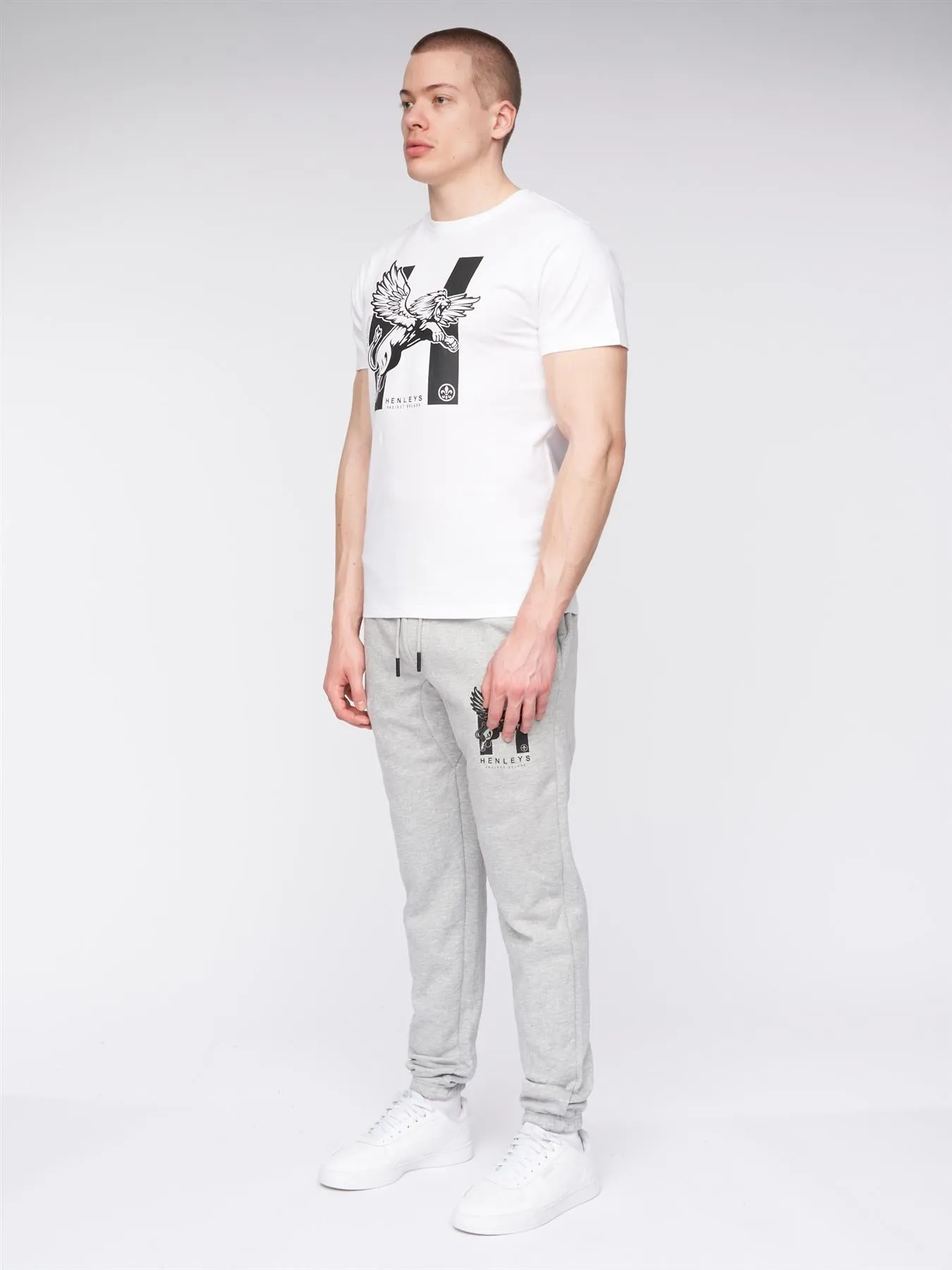Curveball Joggers Grey Marl sold by Henleys product image thumbnail 3