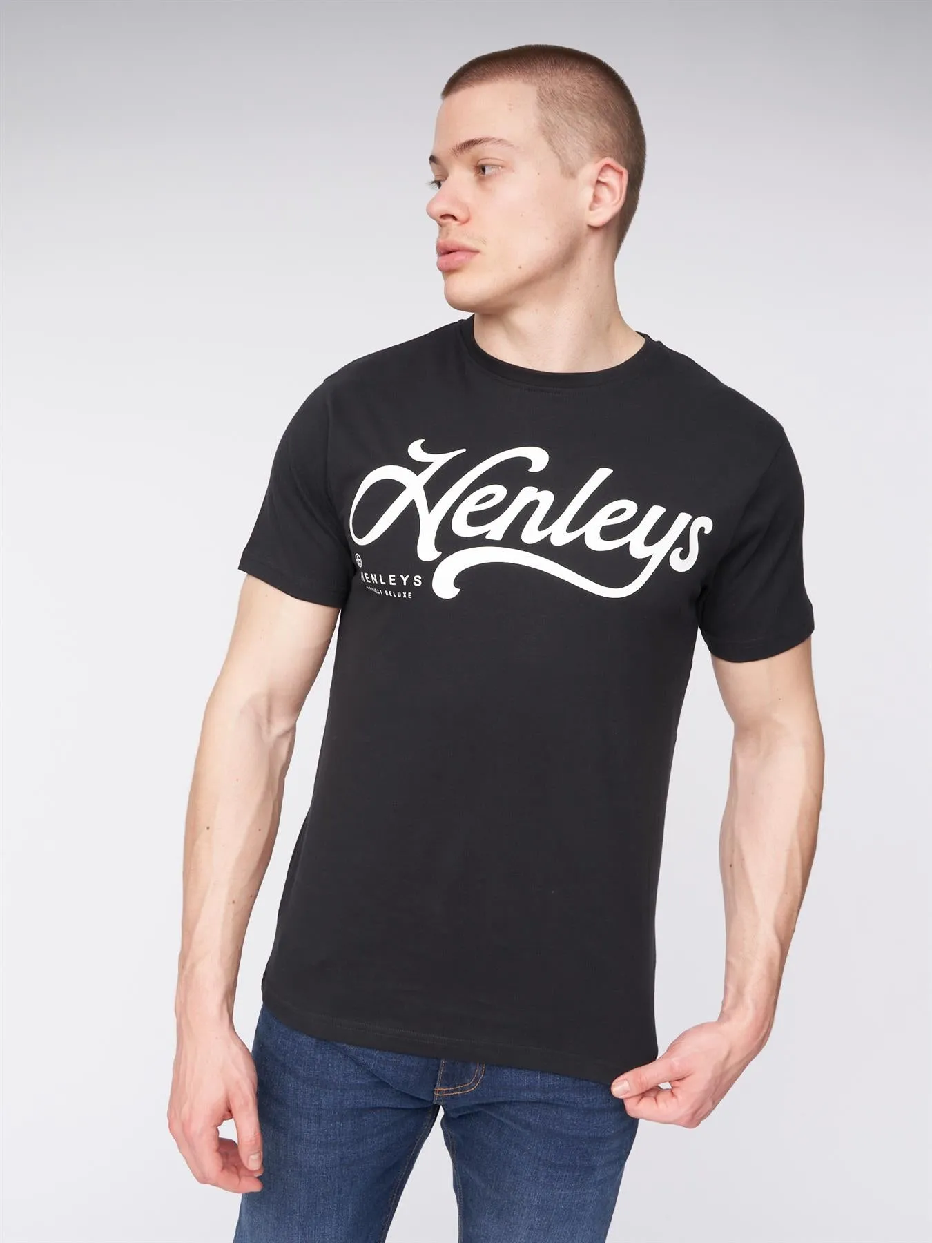 Scripthen T-Shirt Black sold by Henleys product image thumbnail 3