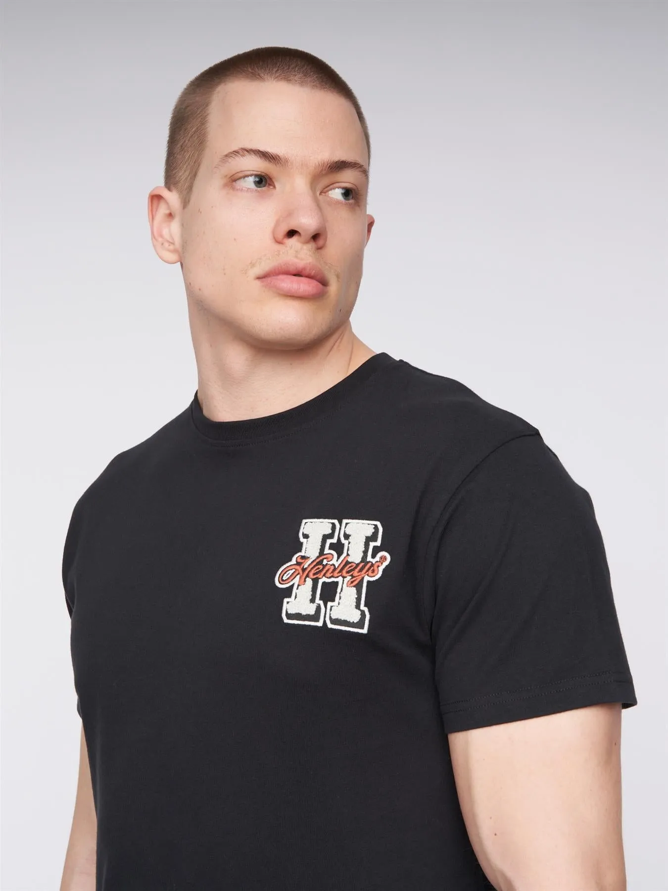 Aitchen T-Shirt Black sold by Henleys product image thumbnail 5