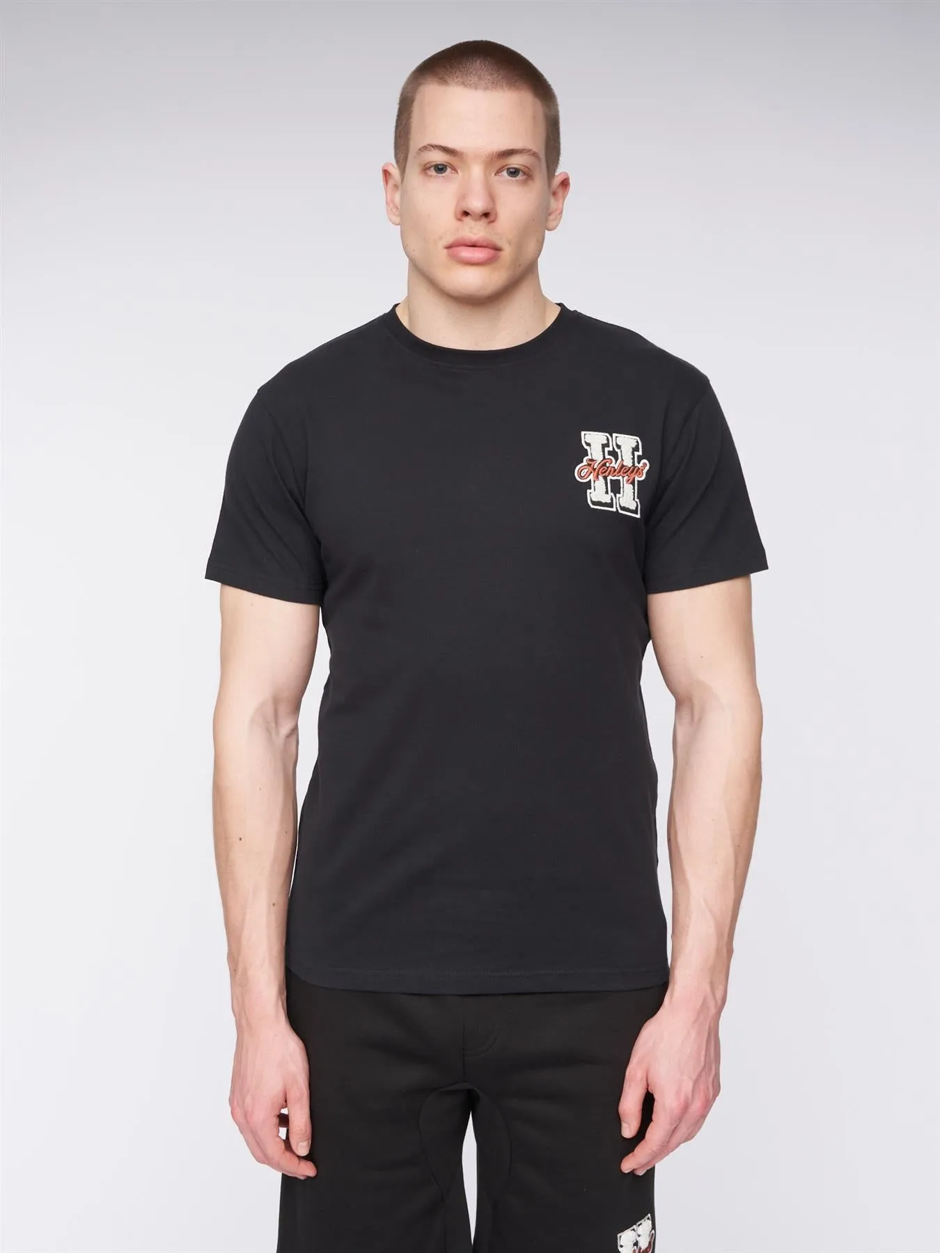 Aitchen T-Shirt Black sold by Henleys