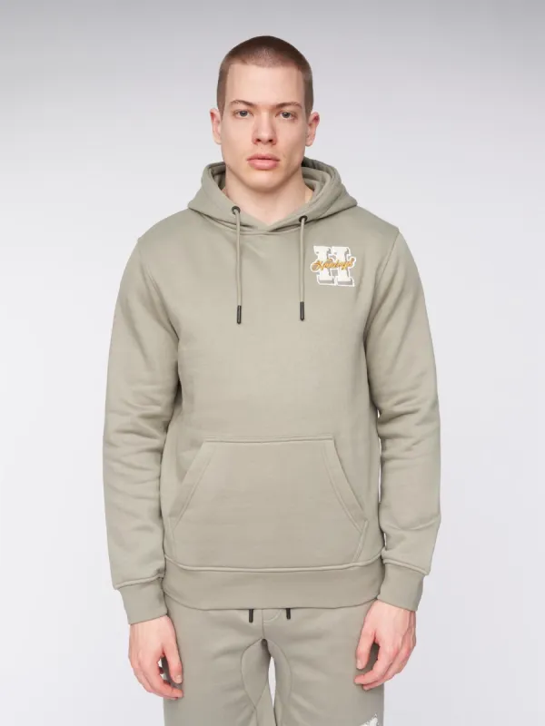 Aitchen Hoodie Dusty Olive sold by Henleys
