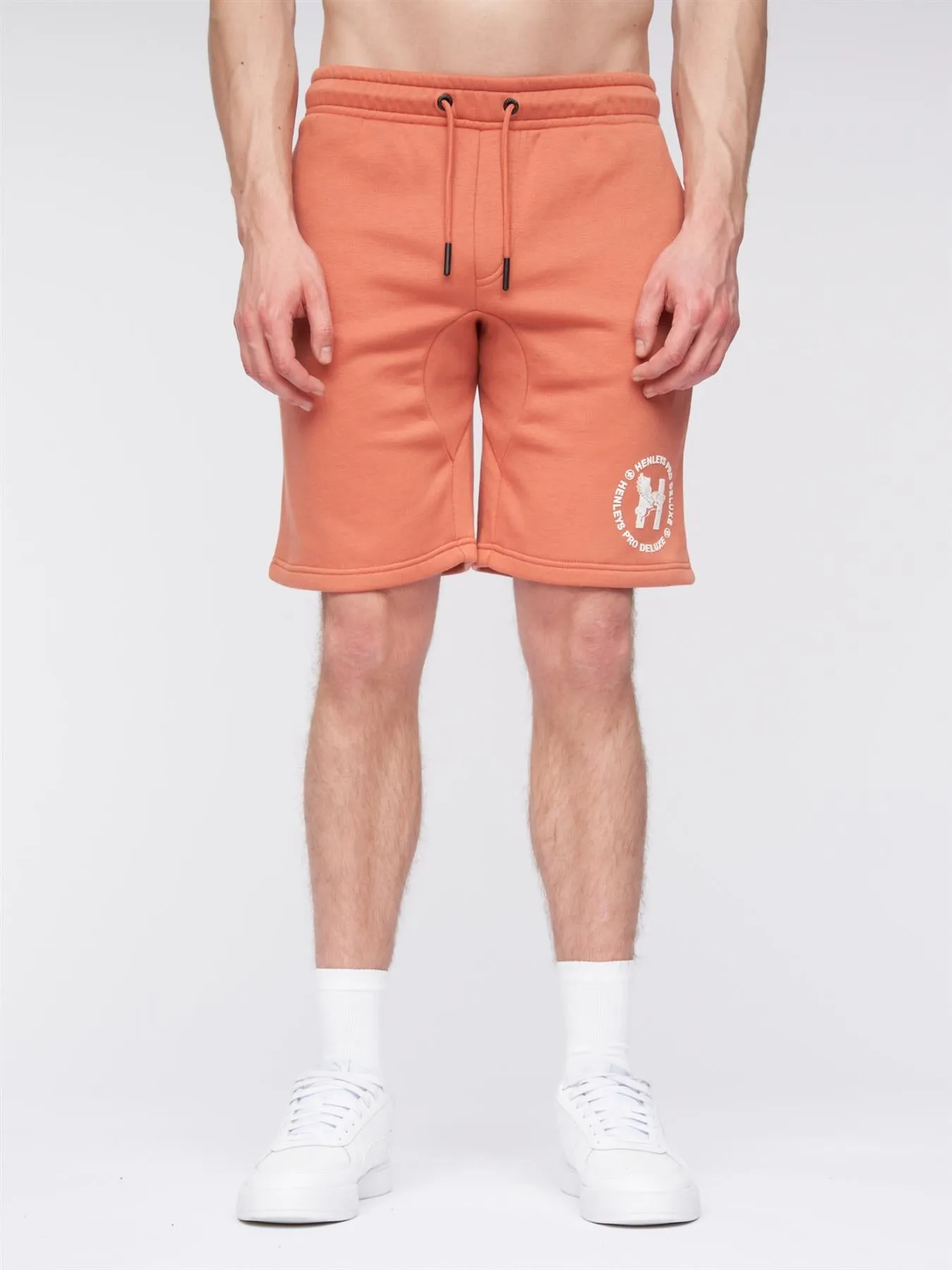 Metafone Jog Shorts Brick Red sold by Henleys