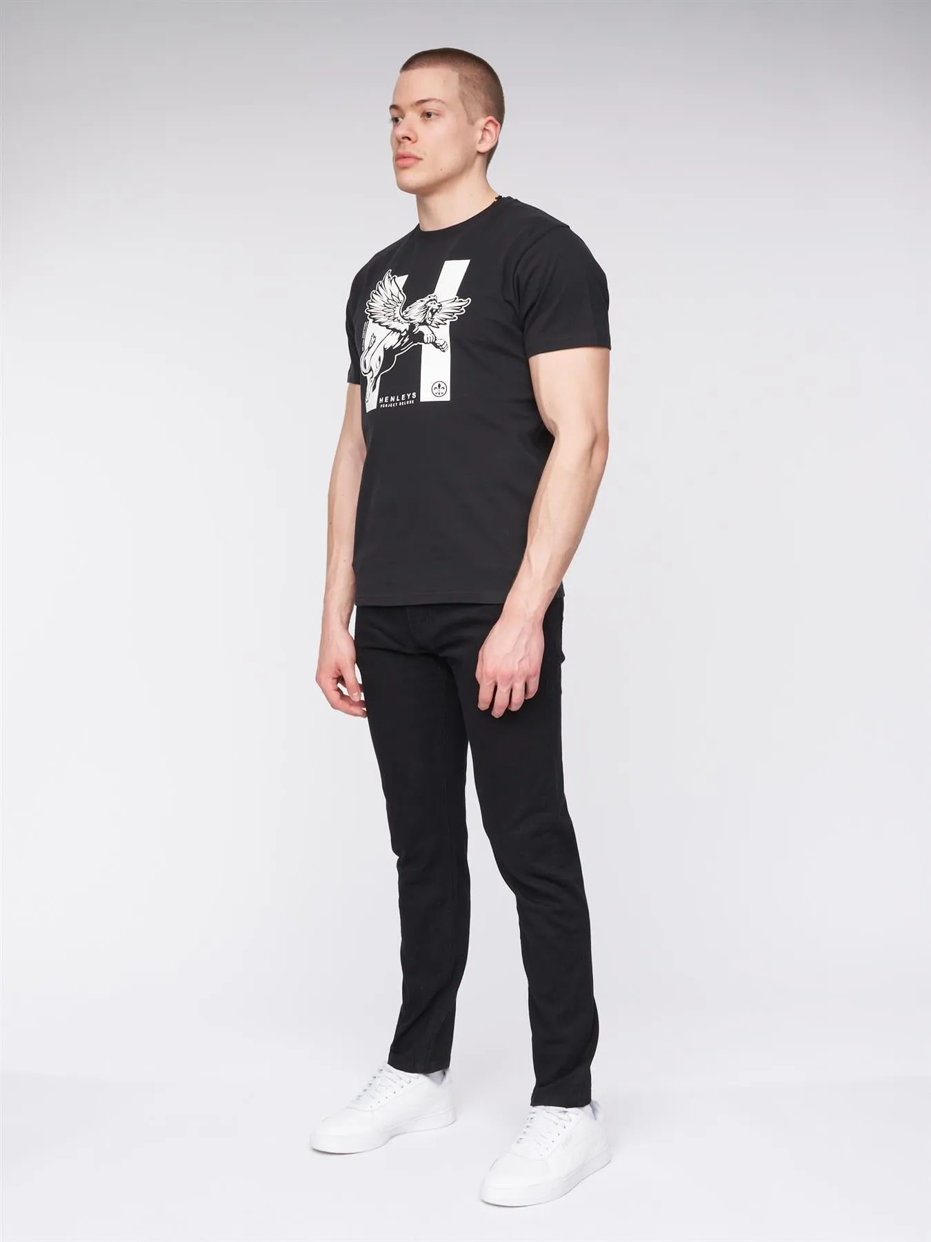 Mayhen Slim Fit Jeans Black sold by Henleys product image thumbnail 3