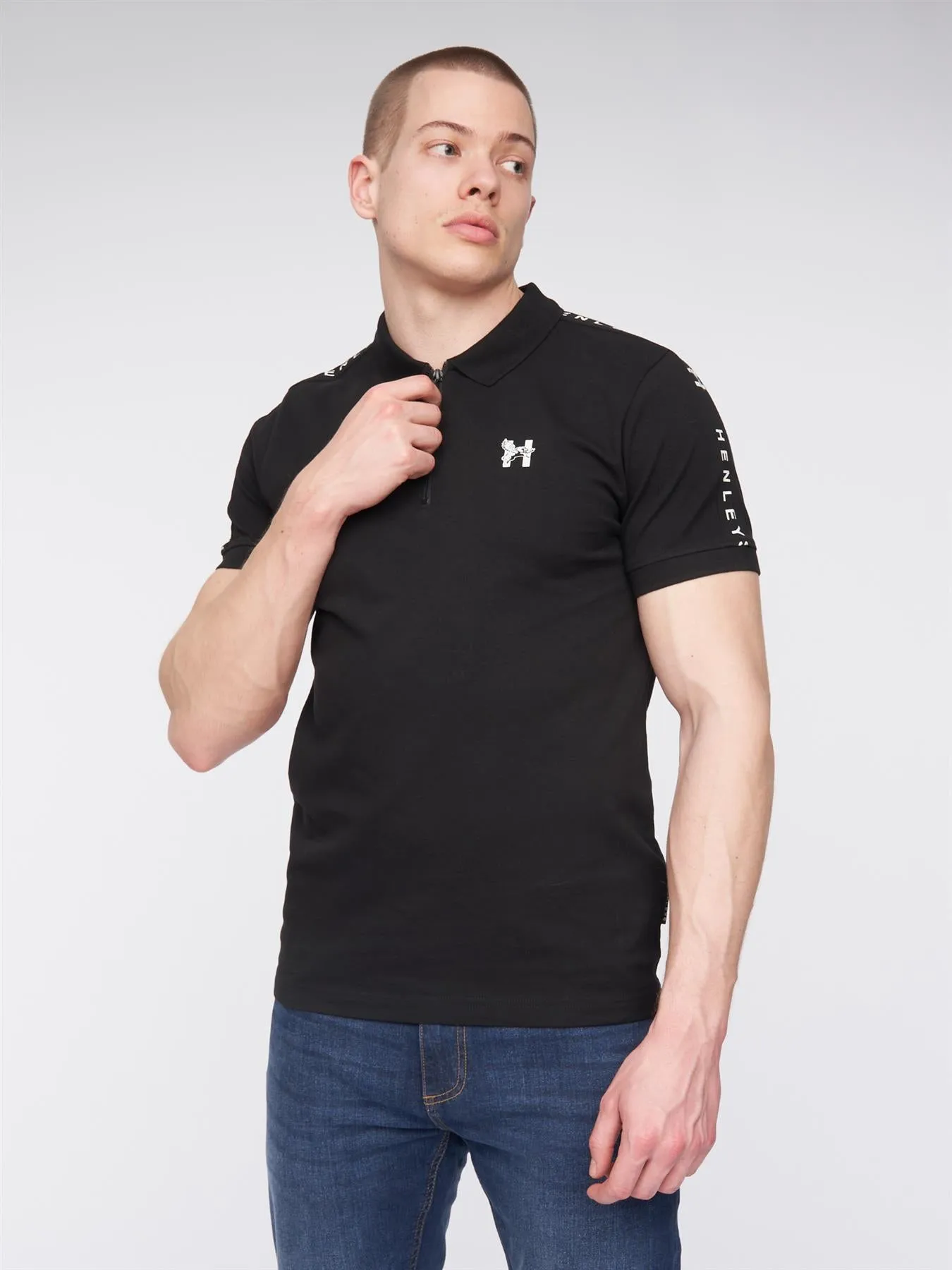 Tapehen Polo Black sold by Henleys product image thumbnail 3