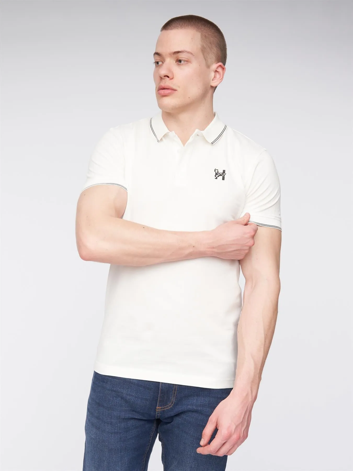 Moorehen Polo White sold by Henleys product image thumbnail 3