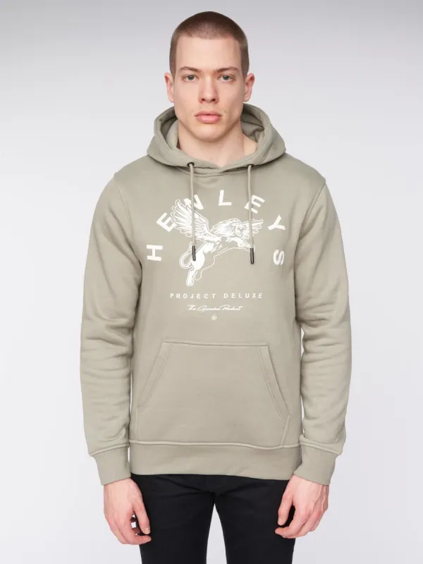 Colhen Hoodie Dusty Olive sold by Henleys