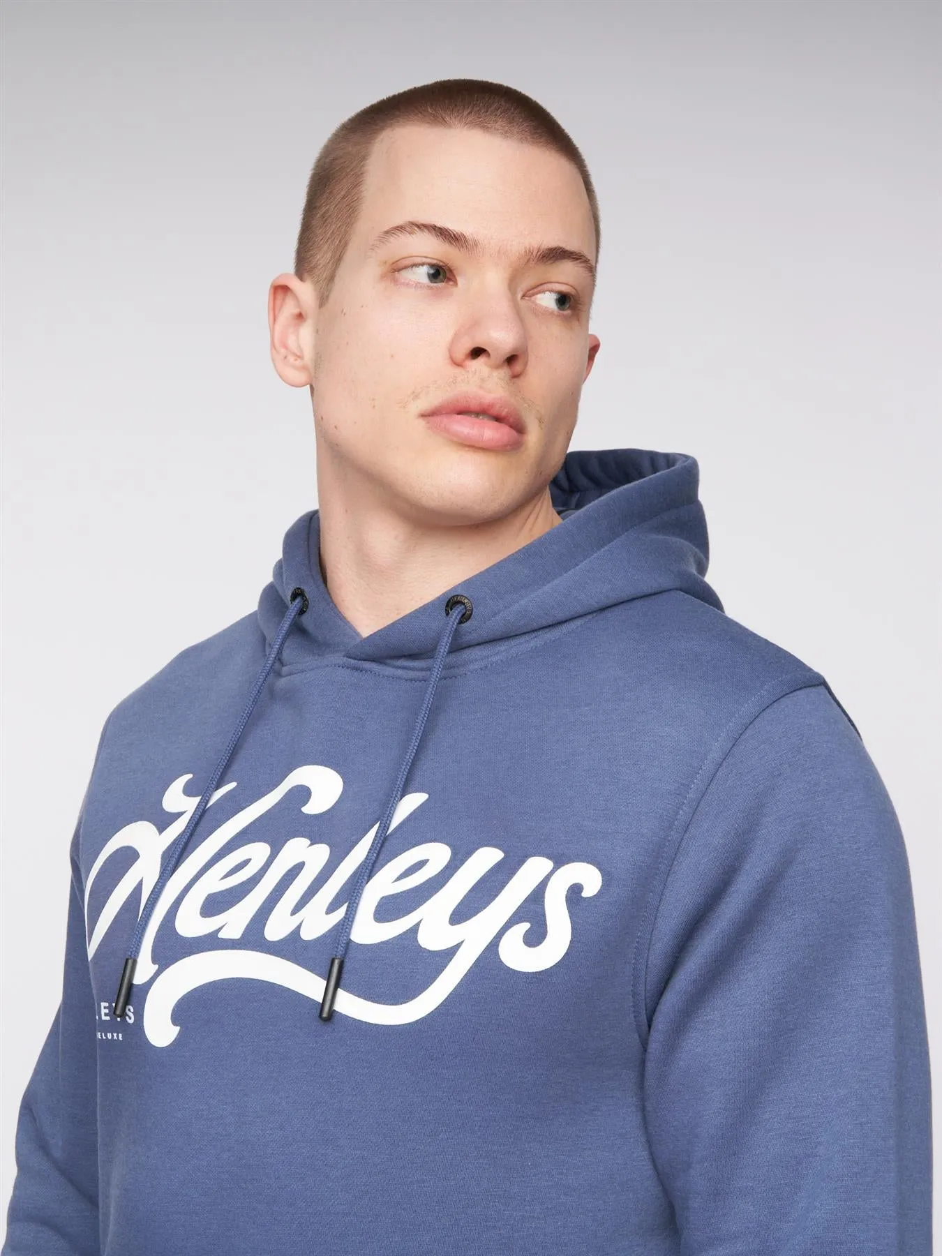 Scripthen Hoodie Deep Blue sold by Henleys product image thumbnail 5